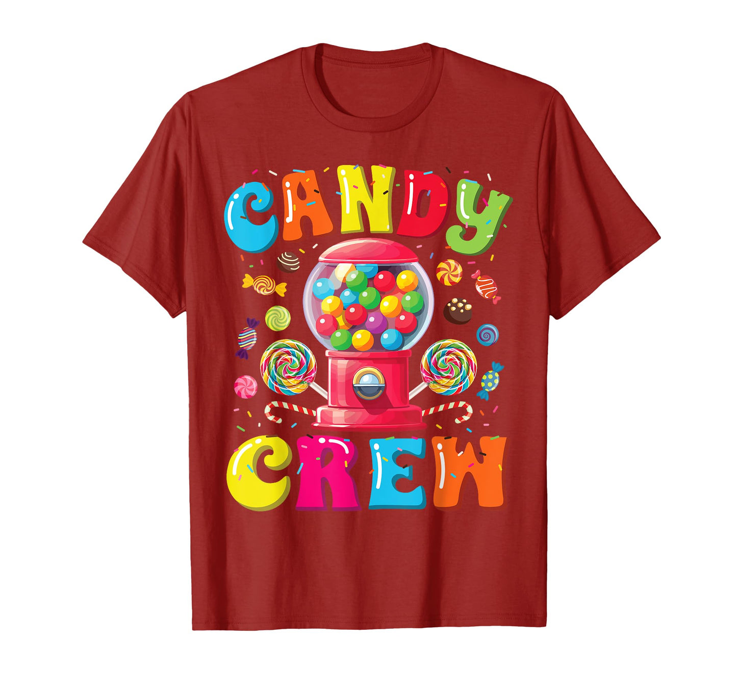 Candy Crew Sweetie Candy Squad Halloween Costume T-Shirt