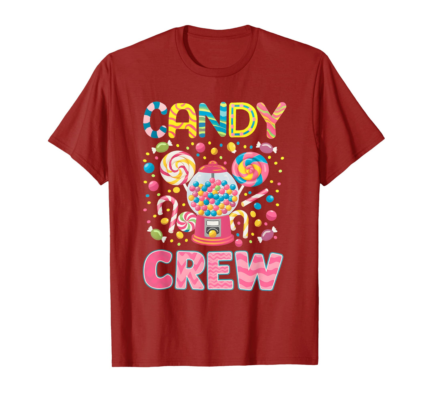 Candy Crew Decorations Sweetie Candy Squad Candy Halloween T-Shirt