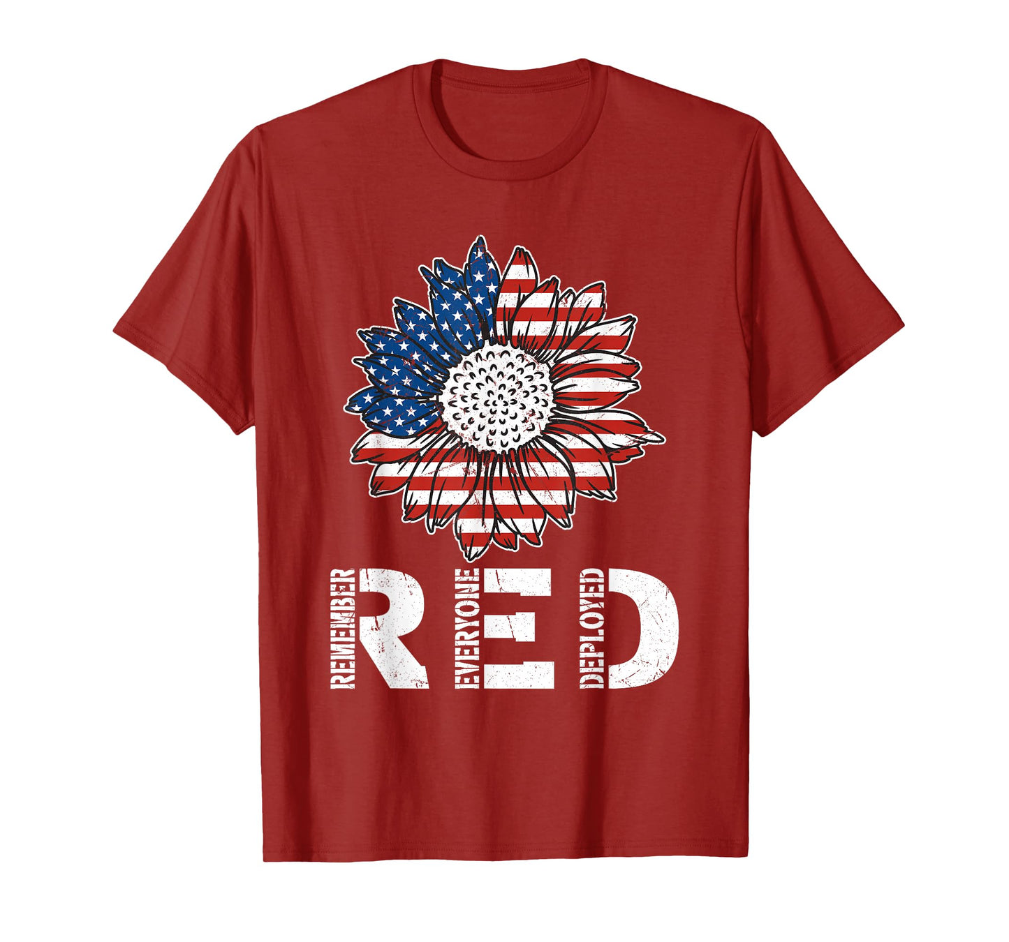 RED FRIDAY Remember Everyone Deployed RED T-Shirt