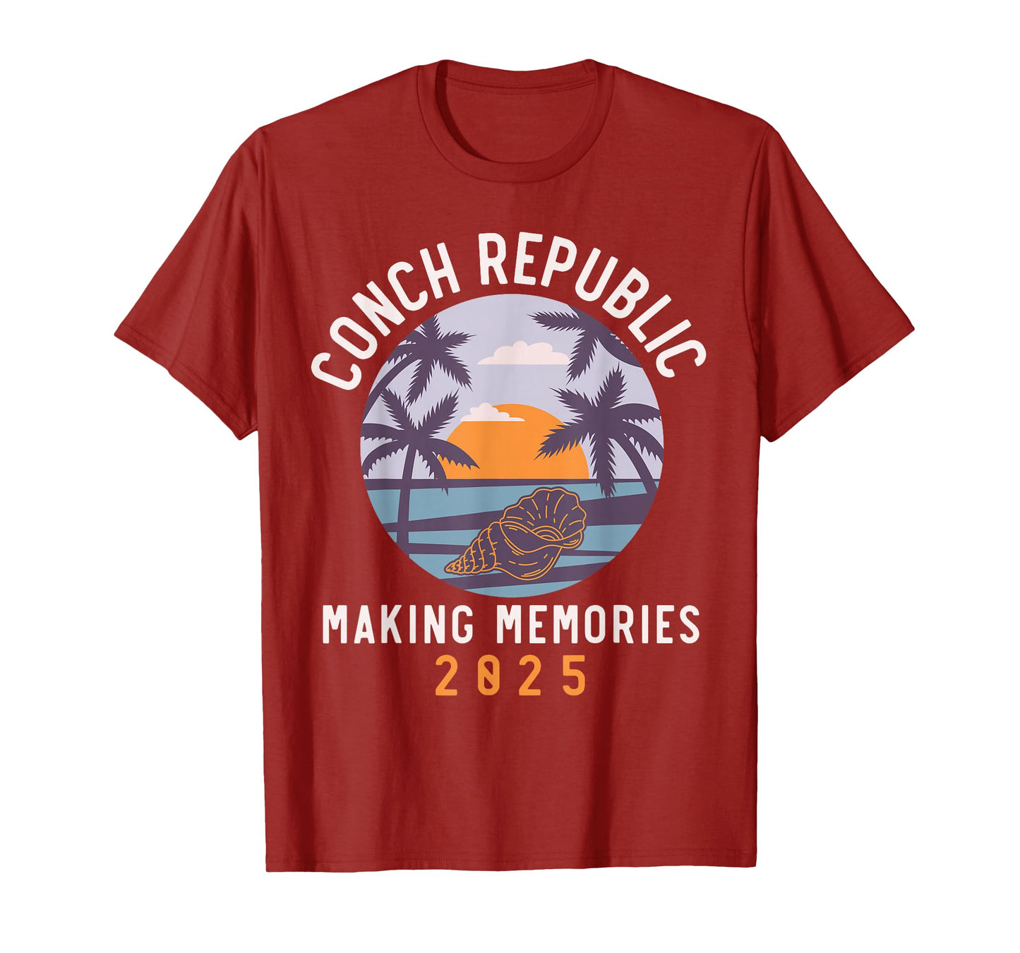Conch Republic 2025 Matching Family Friends Group, Vacation T-Shirt