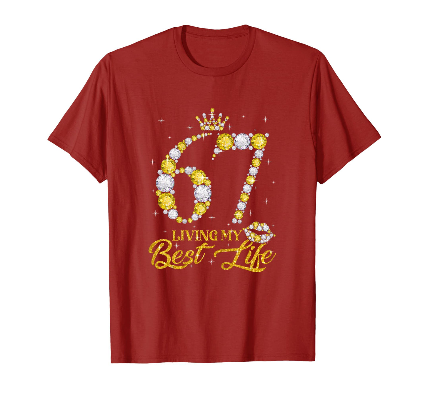 67 Year Old Birthday Queen Its My 67th Birthday Gifts Women T-Shirt