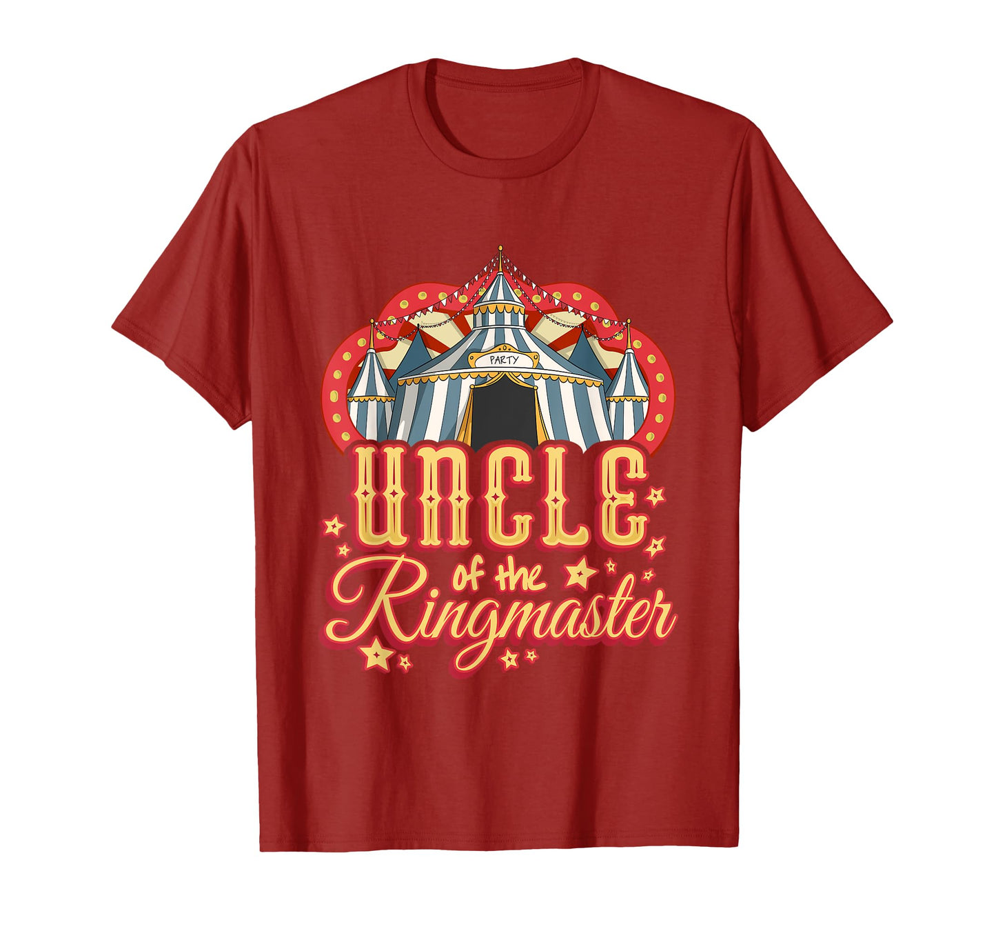 Uncle of the Ringmaster - Kids Circus Theme B-Day Party T-Shirt