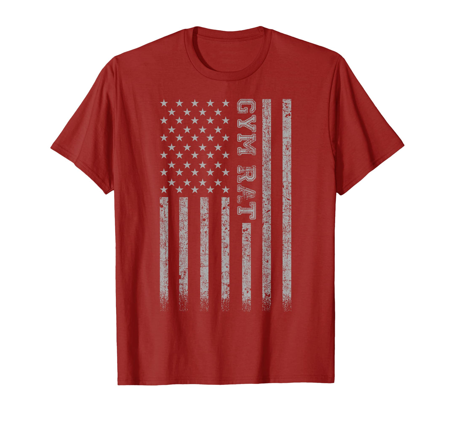 Gym Rat American Flag T-Shirt
