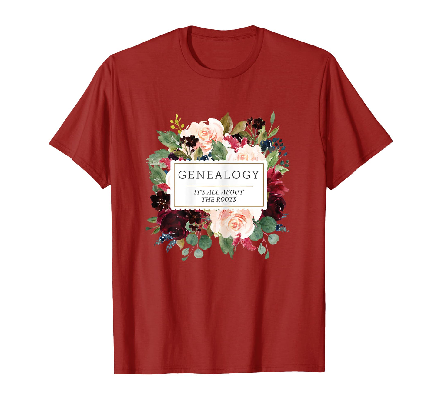 Genealogy Gift Genealogist Gift Ladies Family Research T-Shirt