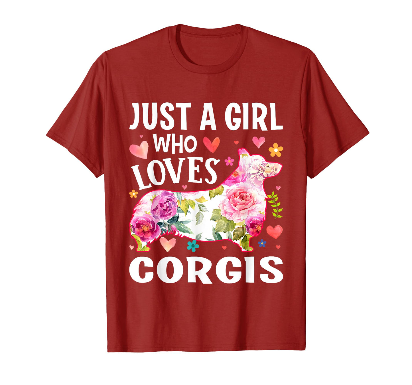Mother's Day Just A Girl Who Loves Corgis T-Shirt