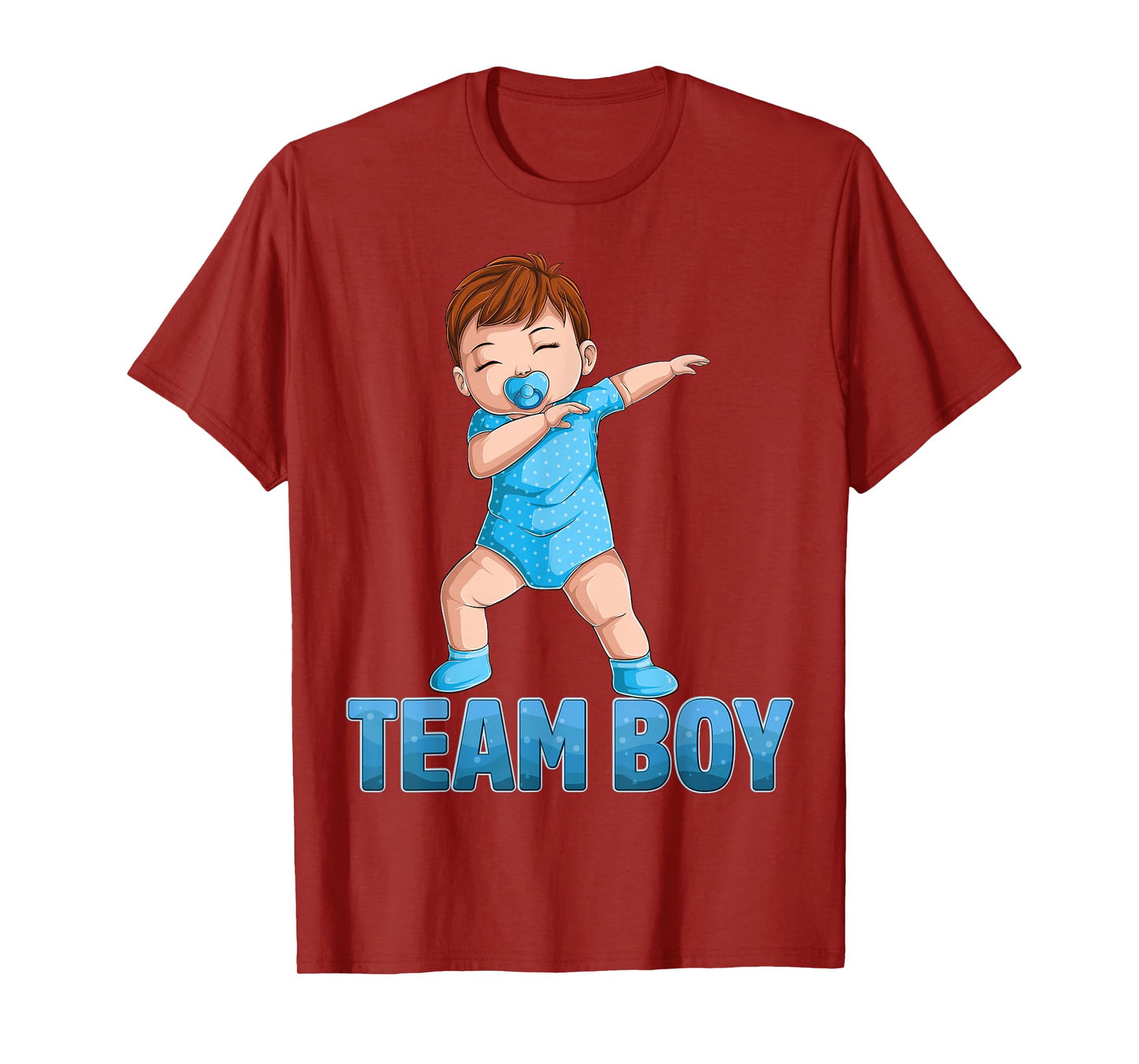 Gender Reveal Party Team Boy Baby Announcement Women Men T-Shirt