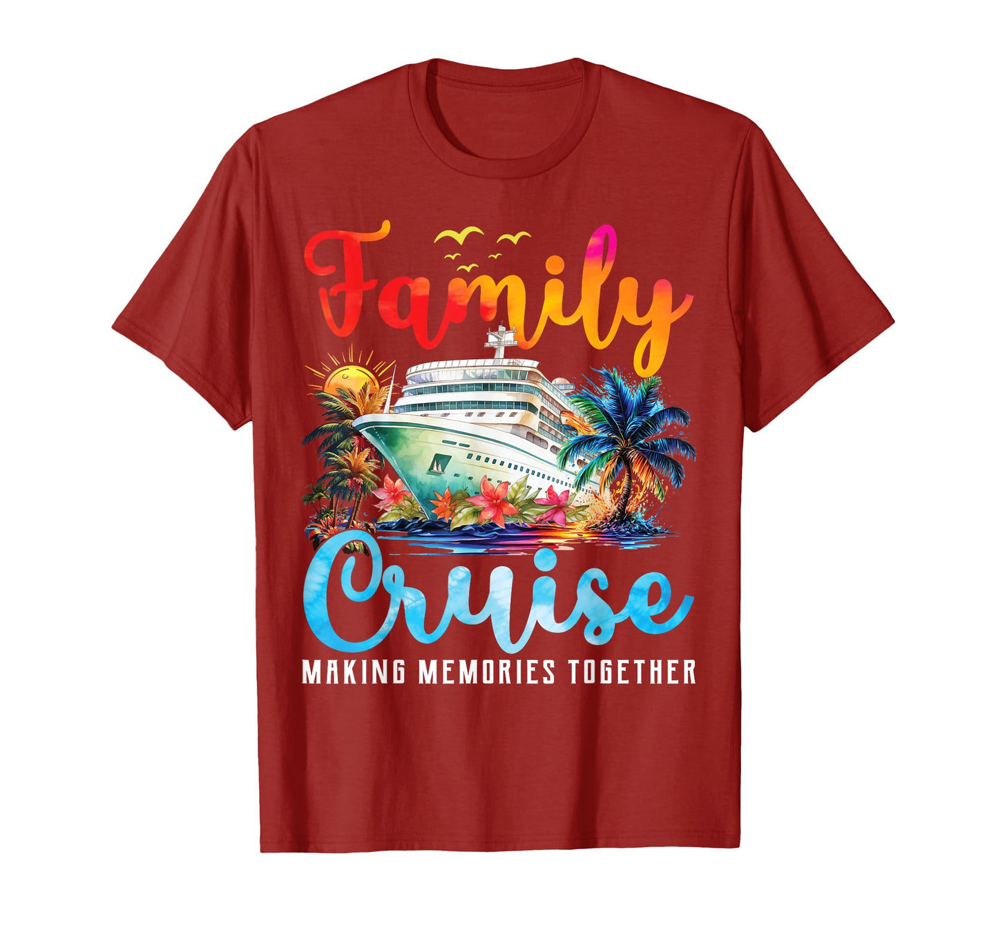 Family Cruise 2025 Family Matching Cruise Vacation Party T-Shirt