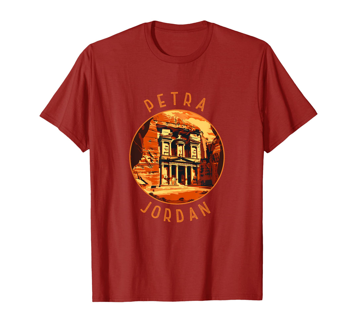 Petra Jordan Retro Distressed Circle T-Shirt