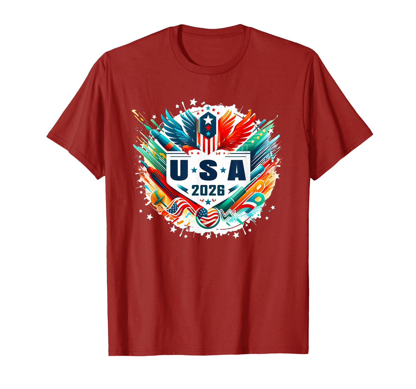 USA 2026 Go United States Sport USA Team 2026 USA T-Shirt