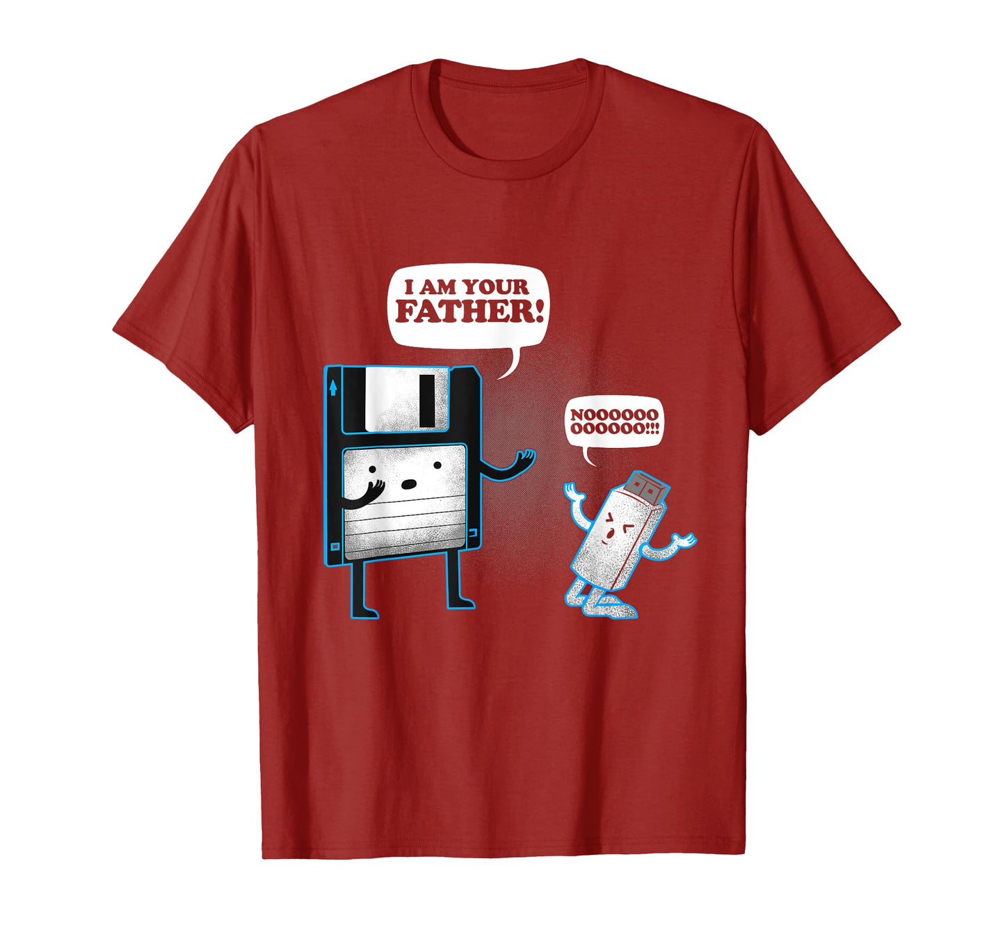 "I am your father" Floppy Disk & USB funny shirt T-Shirt