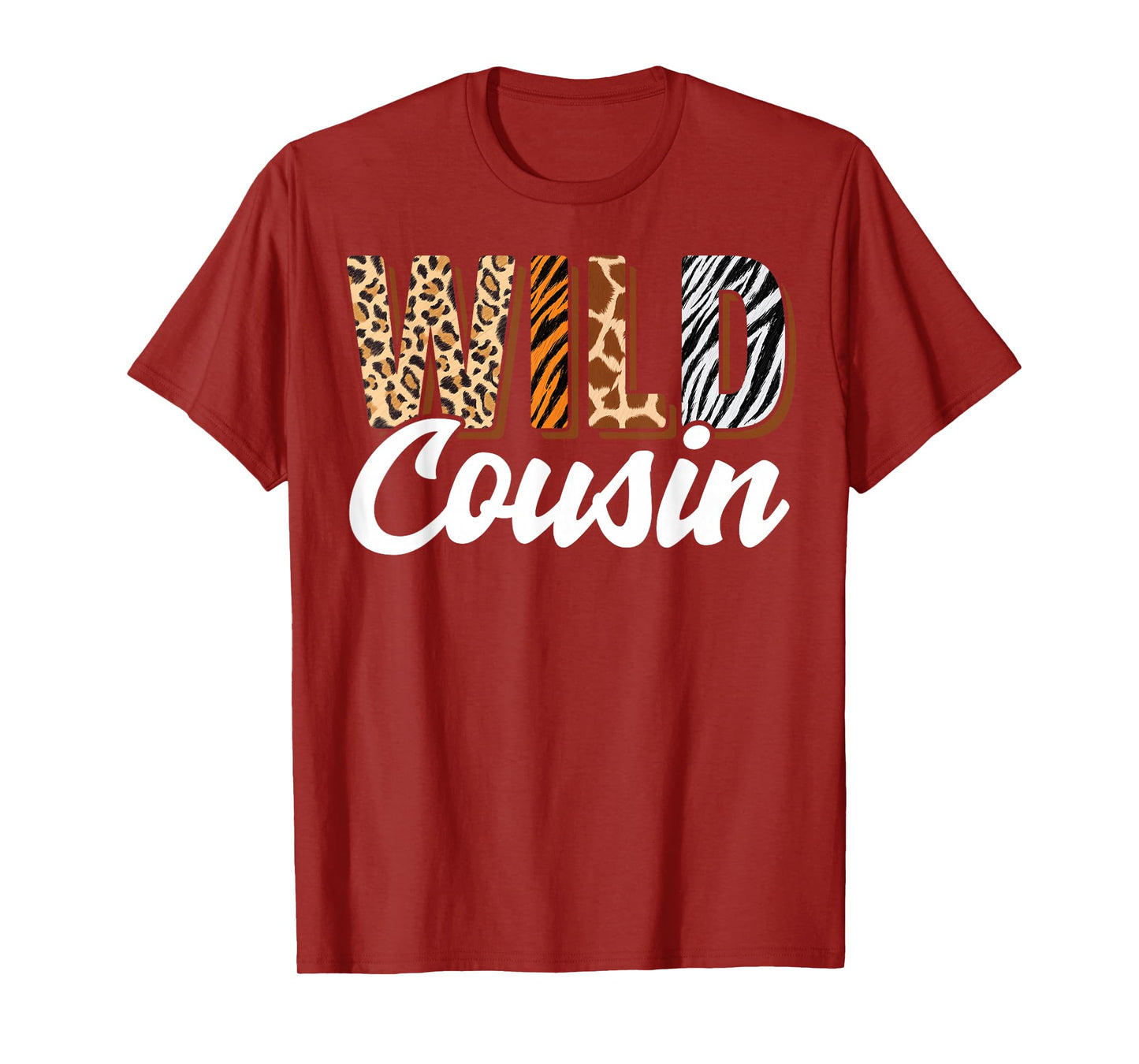 Wild Cousin Zoo Born Two be Wild B-day Safari Jungle Animal T-Shirt