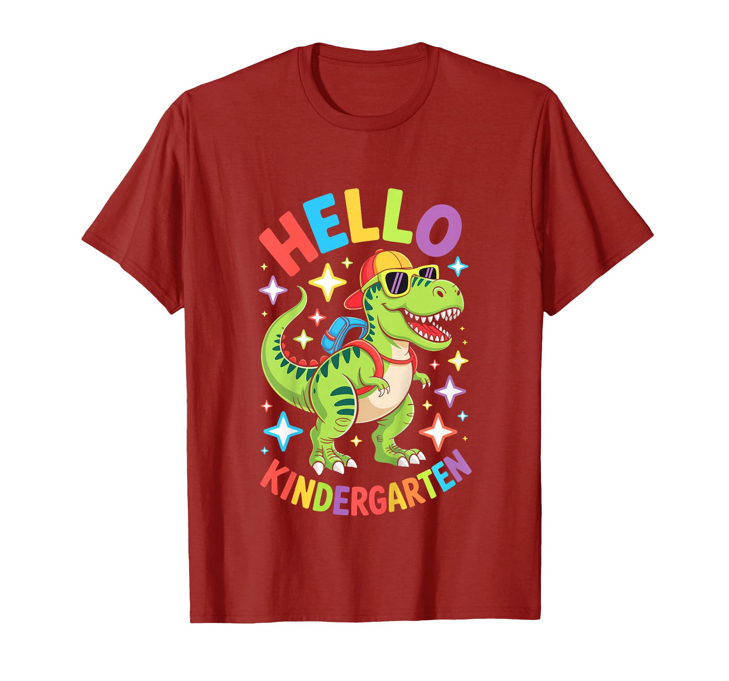 Hello Kindergarten Shirt First Day Of Kindergarten Boy Girl T-Shirt