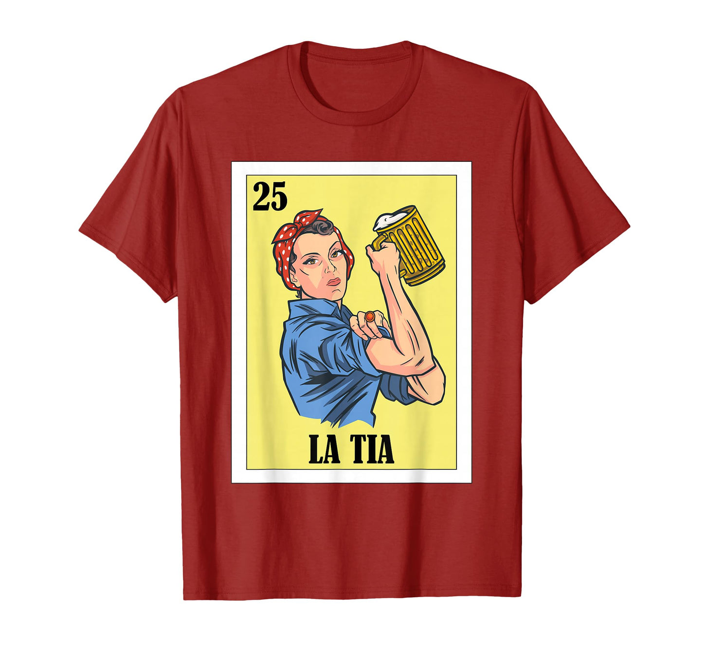 Funny Mexican Design for Aunt - La Tia T-Shirt