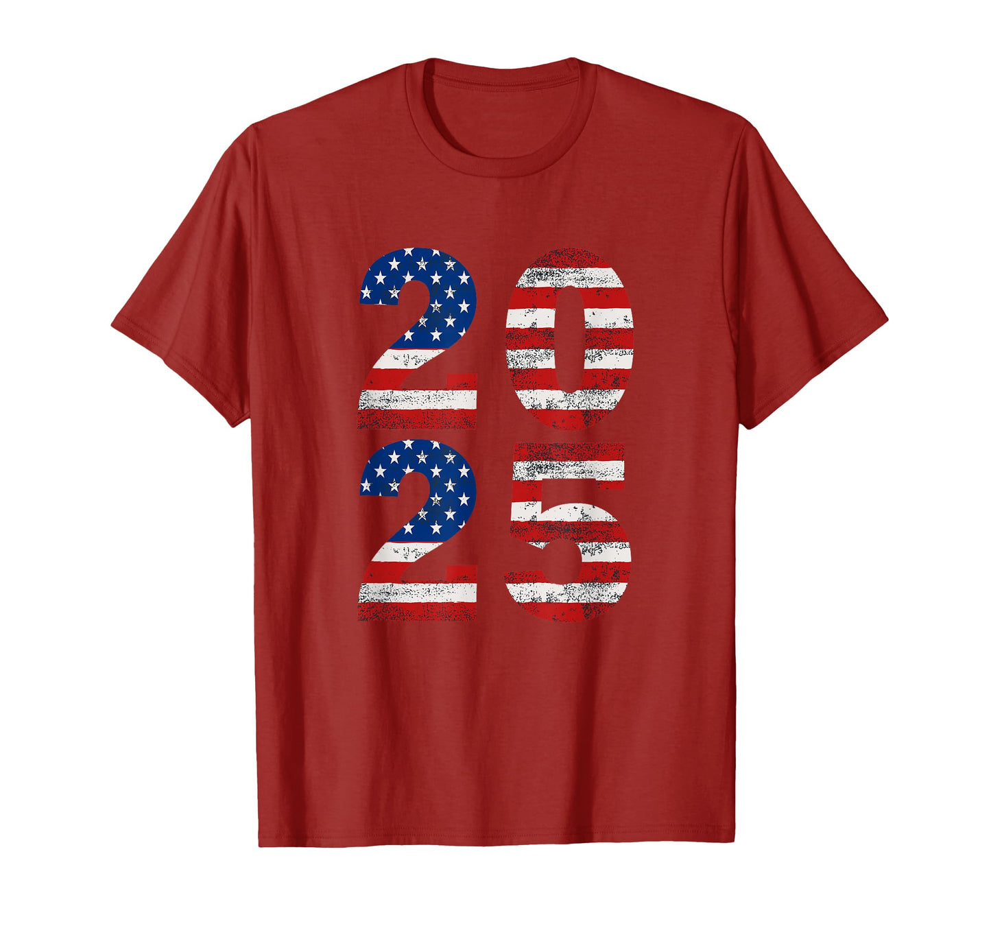 Classic Vintage 2025 American Flag 20 25 T-Shirt