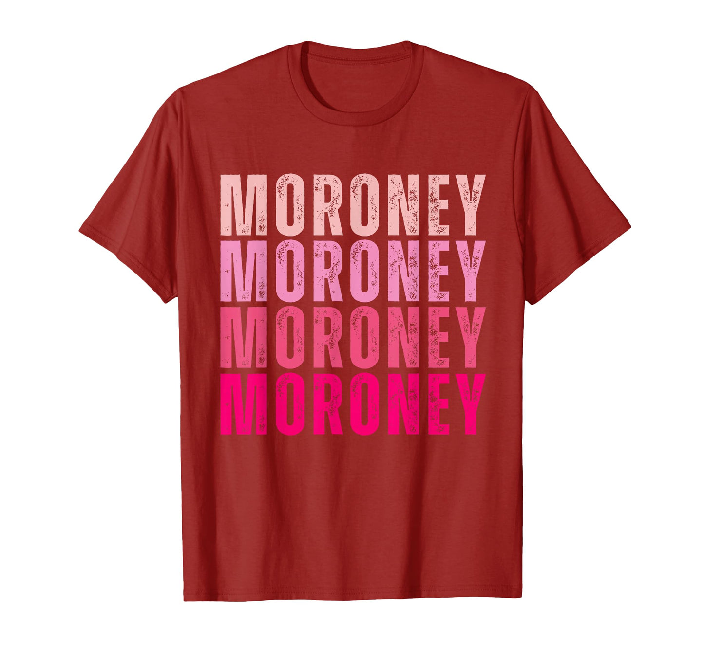 Personalized Name Moroney I Love Moroney Vintage T-Shirt