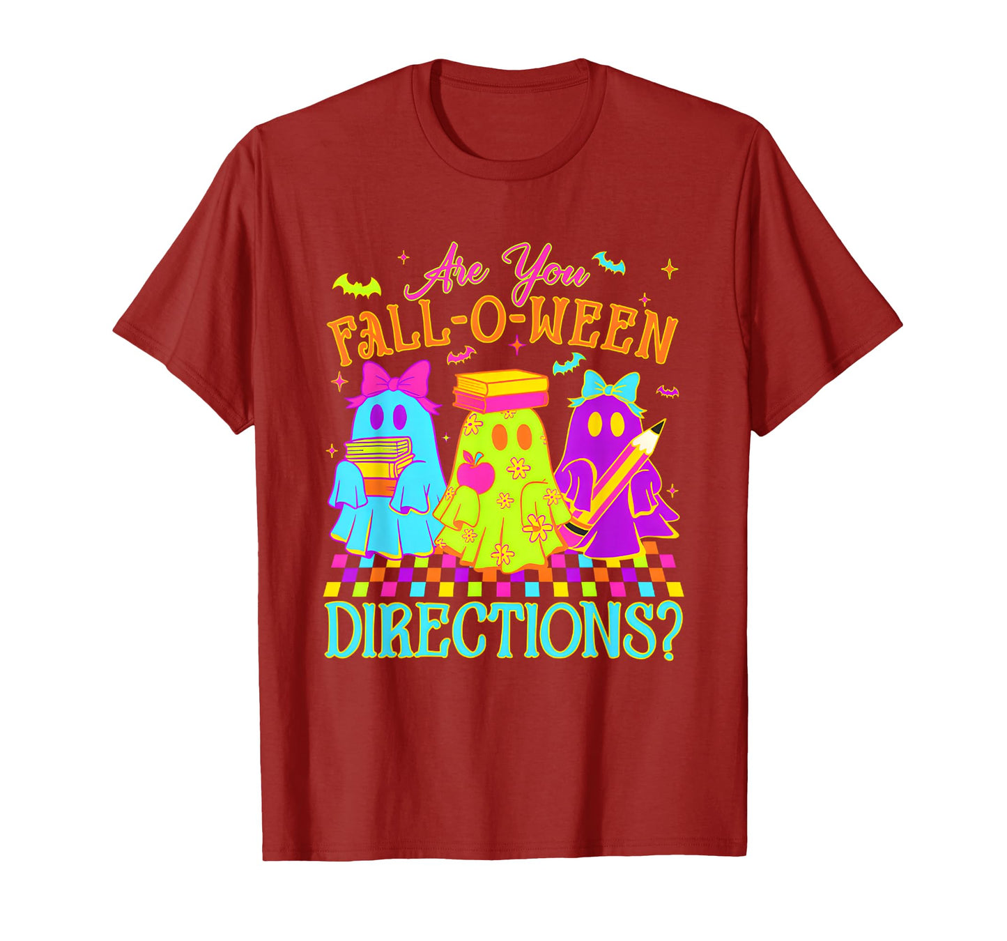 are You Fall-o-ween Directions Halloween T-Shirt