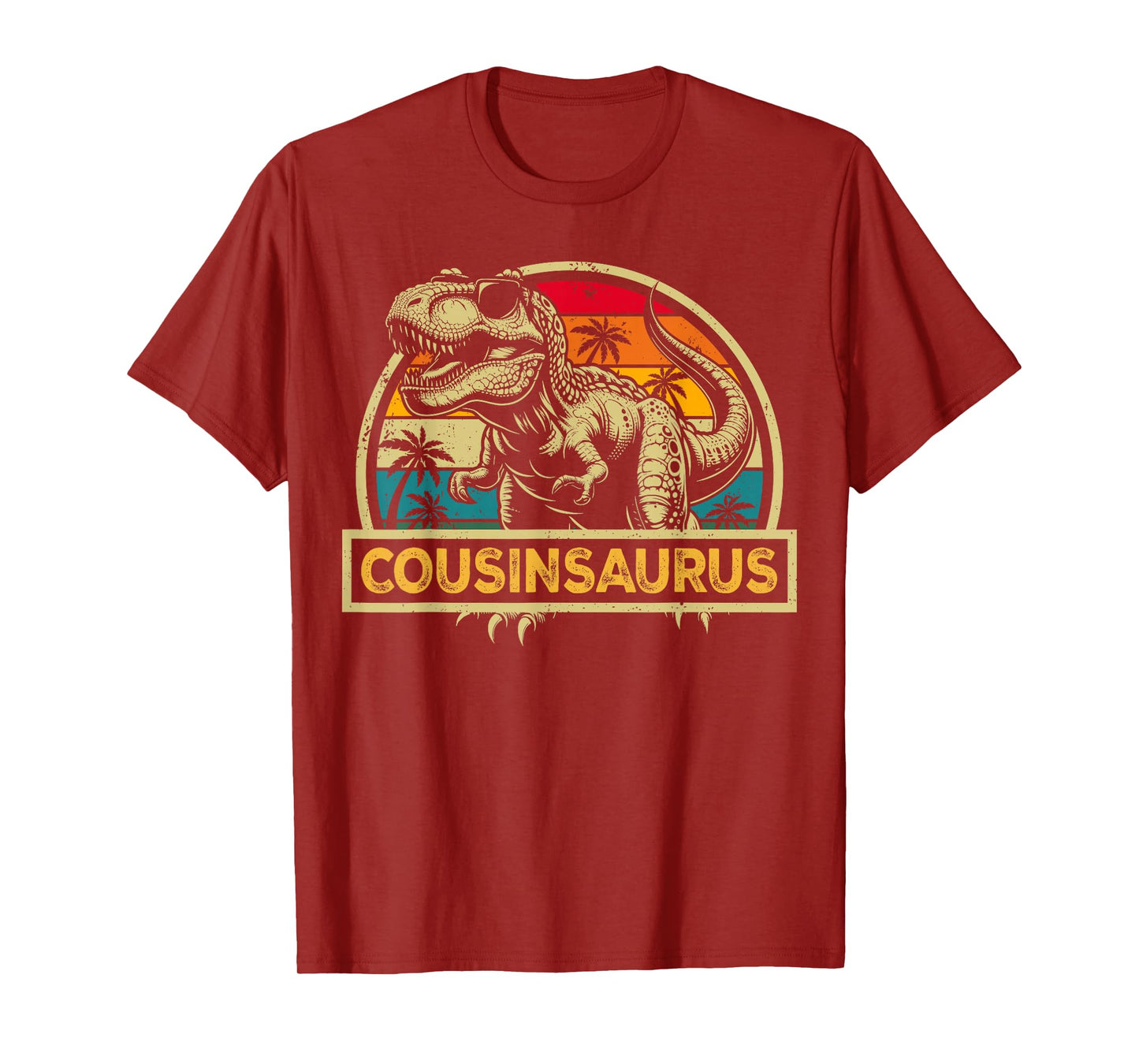 Cousinsaurus T Rex Dinosaur Cousin Saurus Family Matching T-Shirt