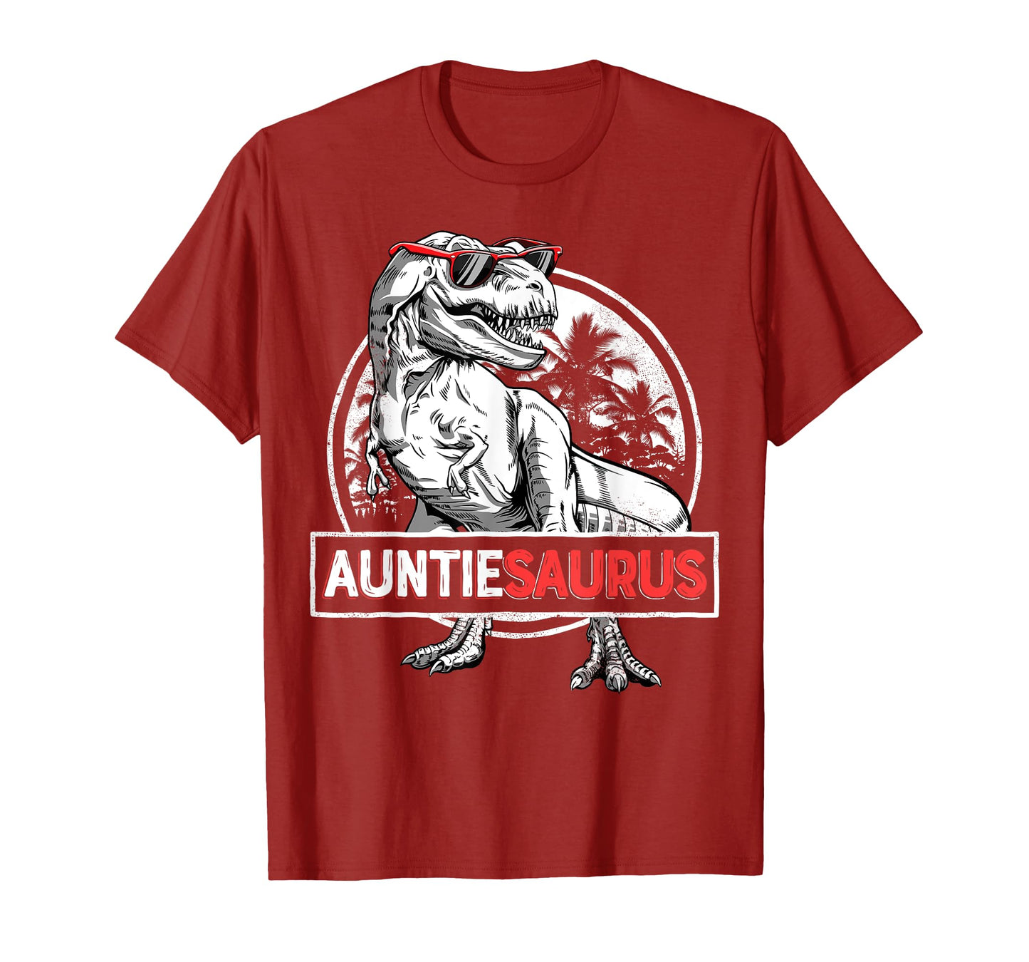 Auntiesaurus T rex Dinosaur Auntie Saurus Family Matching T-Shirt