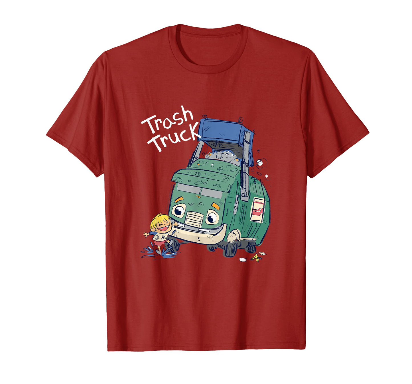 Trash Trucks & Hank Best Friend Puddles T-Shirt