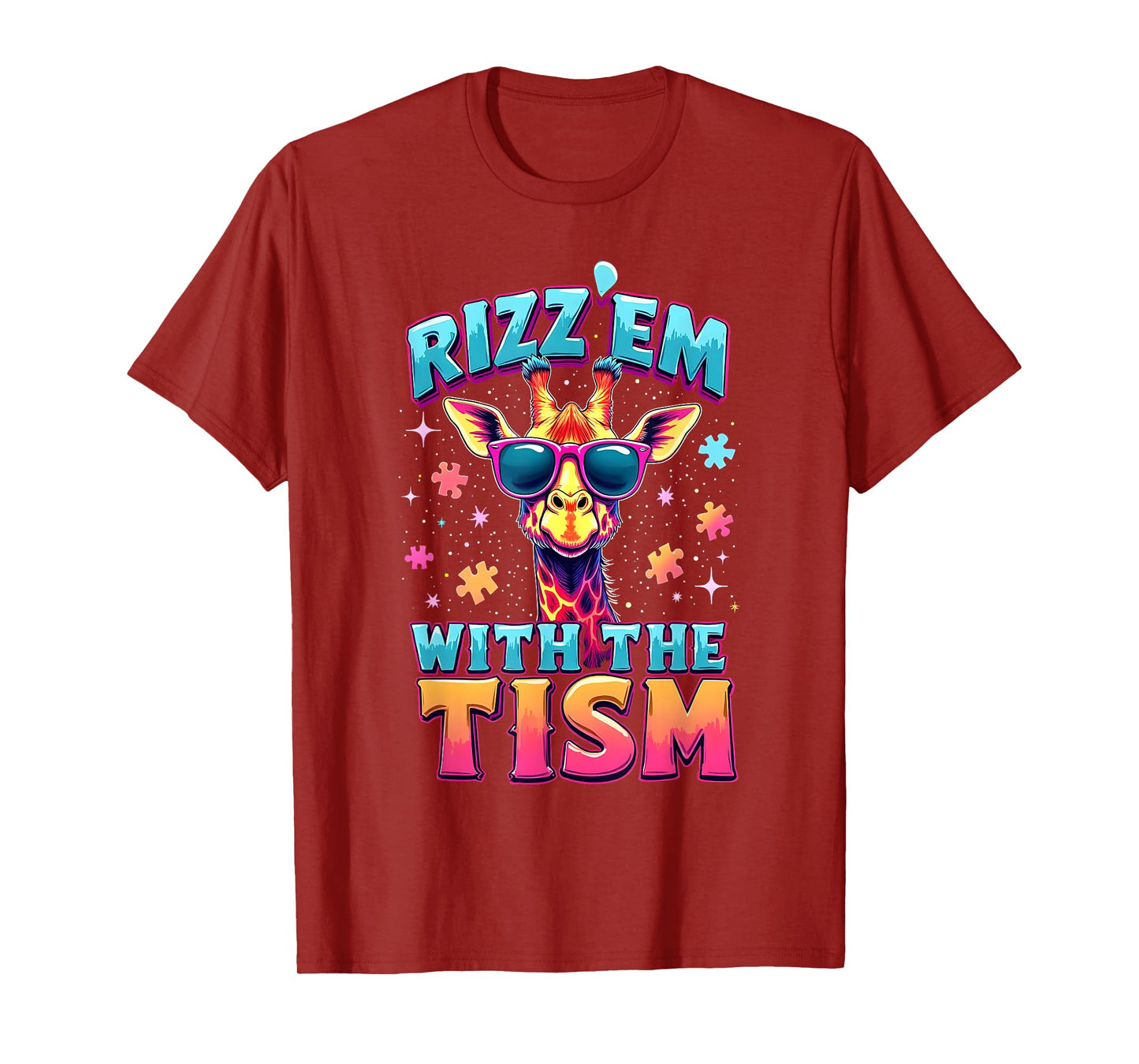 Rizz'em with the TISM Autism Awareness Support Autism T-Shirt
