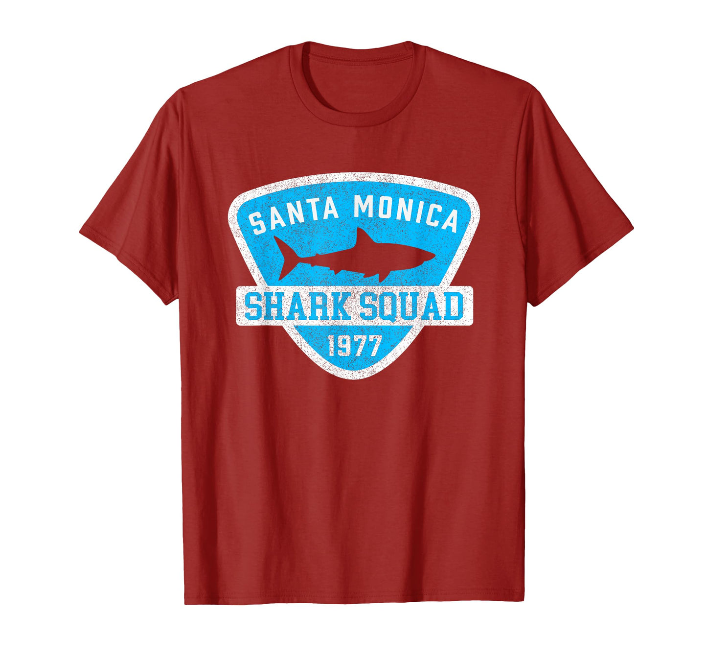 Kids Santa Monica California Shark Souvenir Boys Vintage T-Shirt