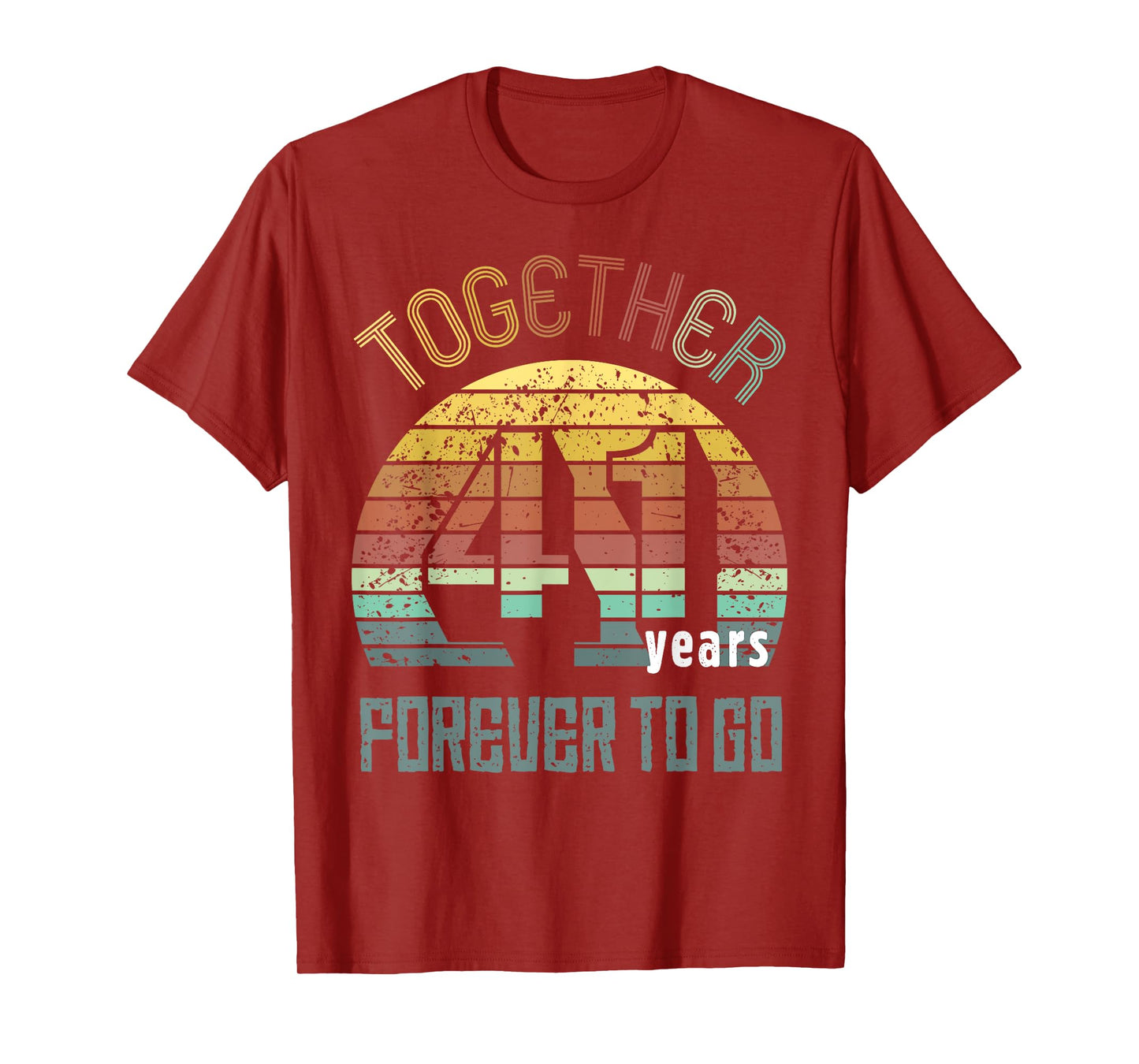 41st Years Wedding Anniversary Gifts For Couples Matching 41 T-Shirt