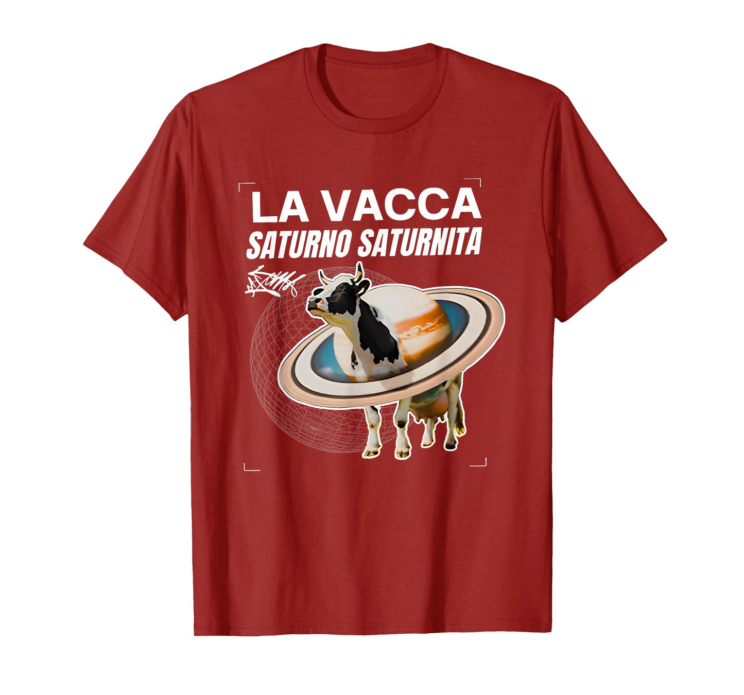 La Vacca Saturno Saturnita Italian Brainrot T-Shirt