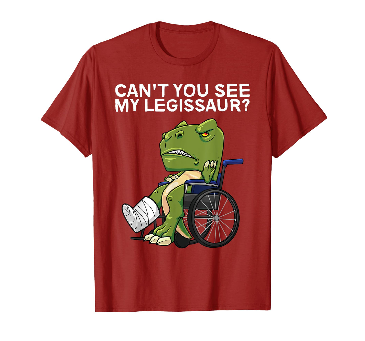 Funny Broken Leg Art For Men Women Kids Boys Foot Get Well T-Shirt