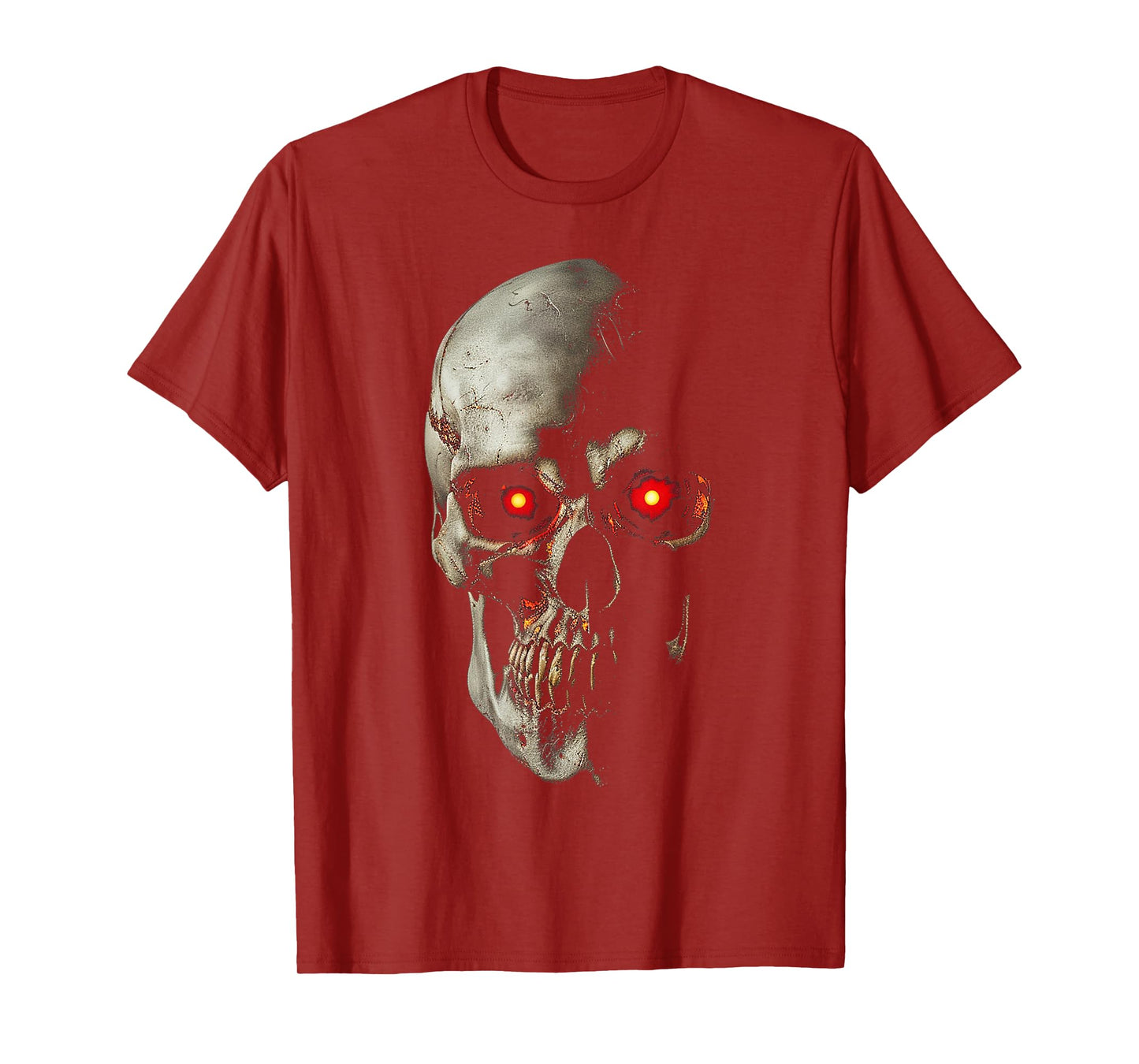 Skull Costume Halloween Spooky Art Skull T-Shirt