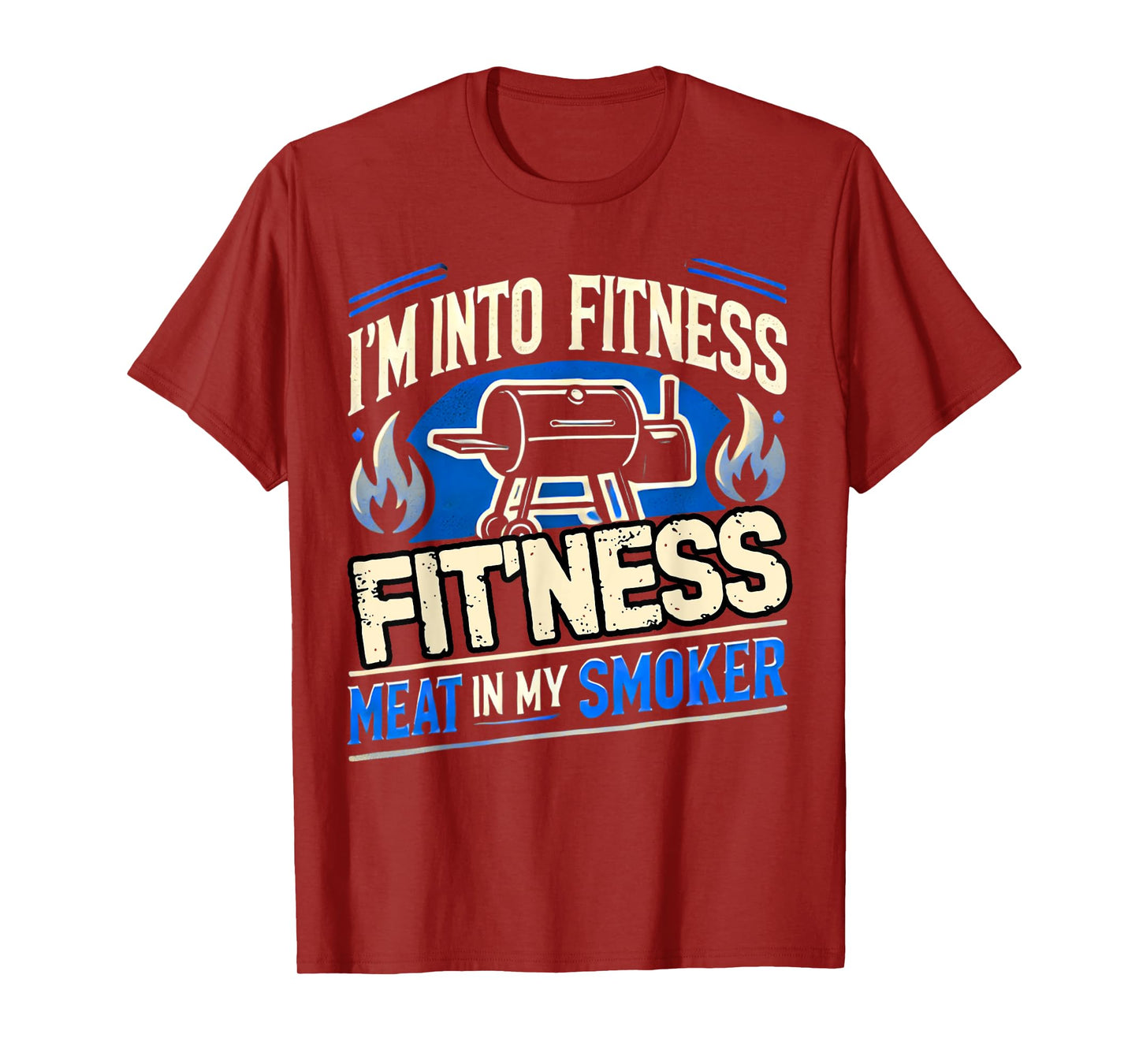 Funny BBQ Smoker Meat Smoking Tools Grilling Barbecue T-Shirt