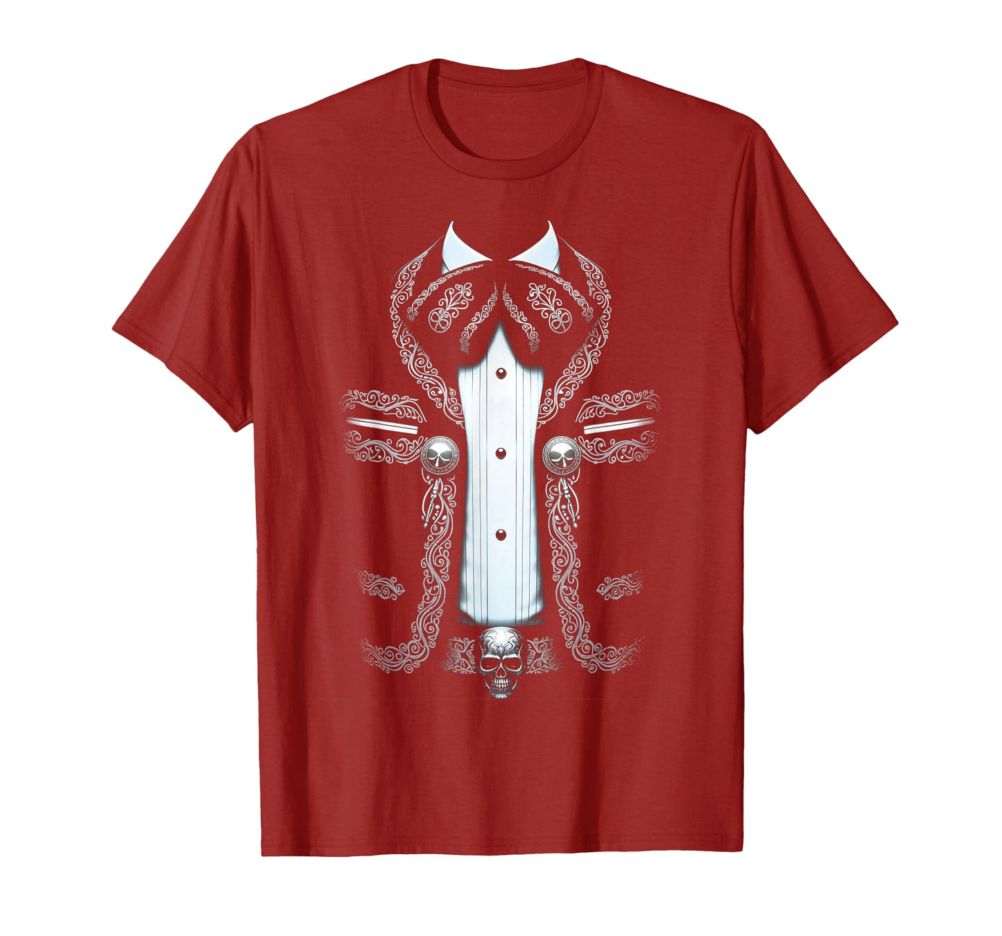 Mexican Mariachi Costume Funny Mexican Charro T-Shirt