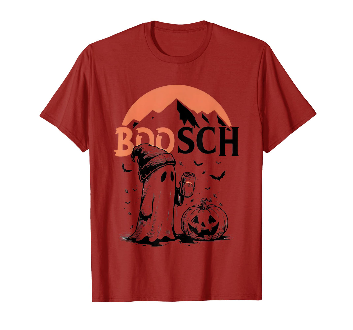 Boosch Beer Ghost Halloween 2024 T-Shirt
