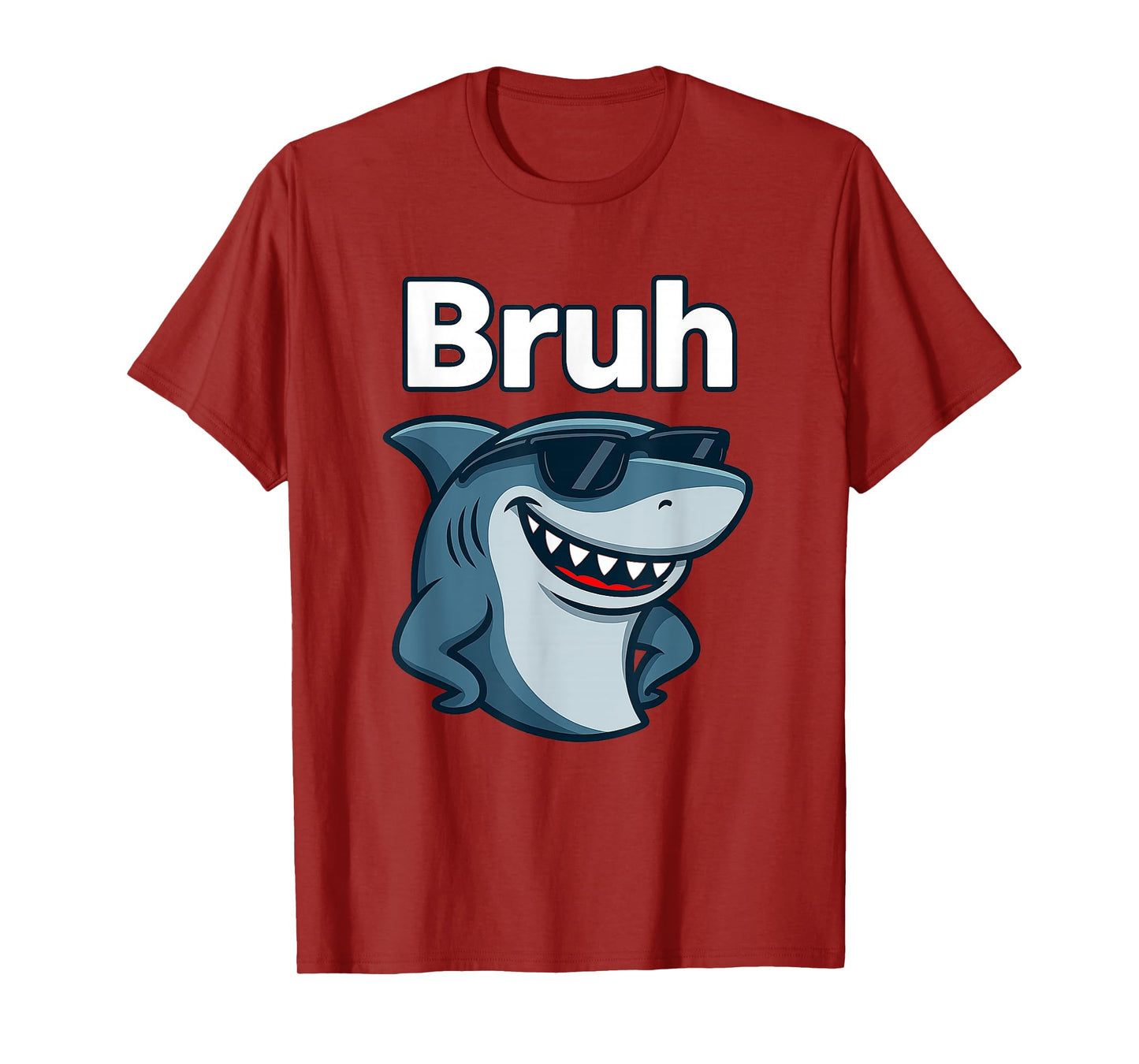 Bruh - Wildlife Sea Lover Marine Biology Shark Lover T-Shirt