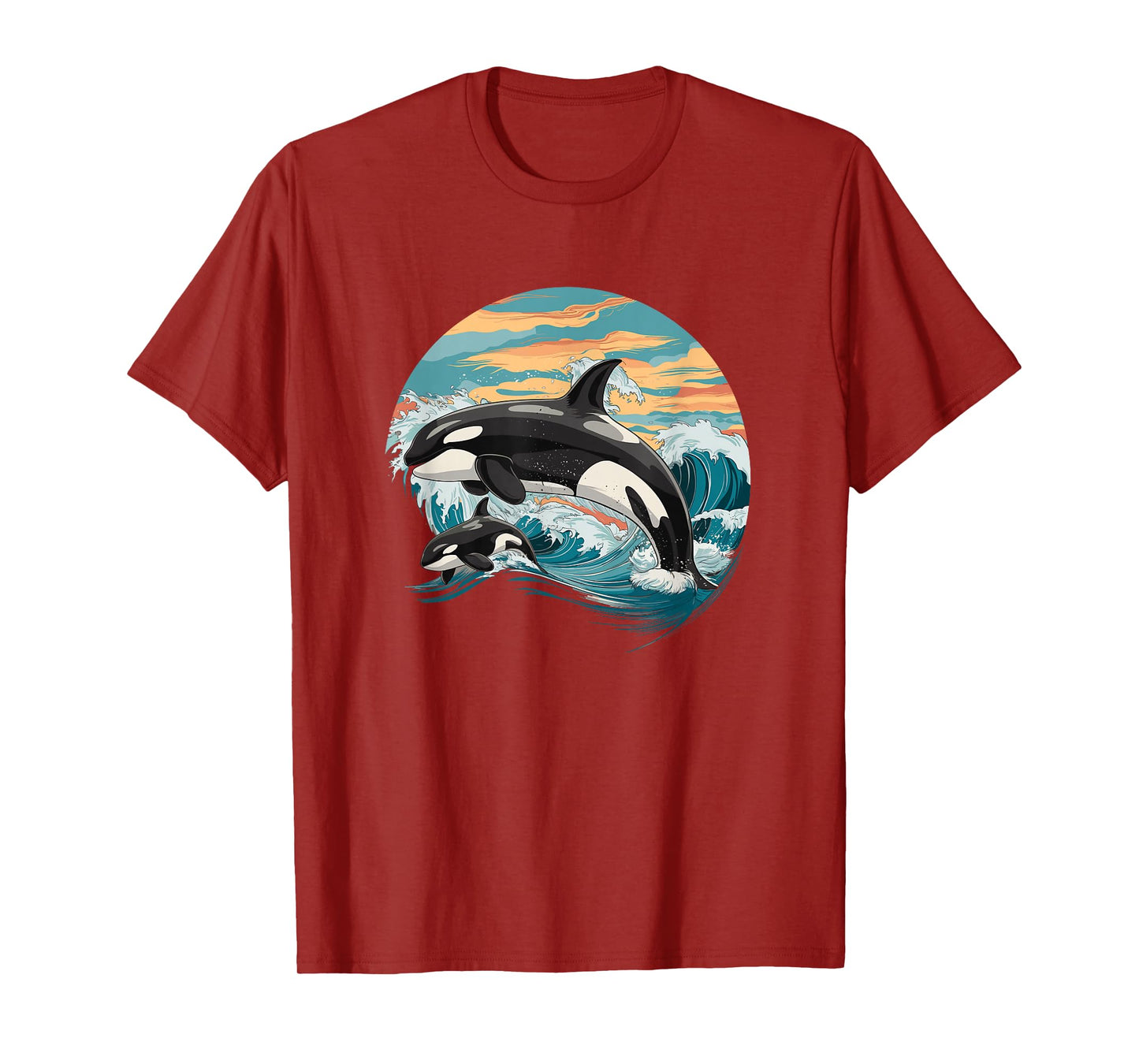 Killer Whale Orca Family T-Shirt