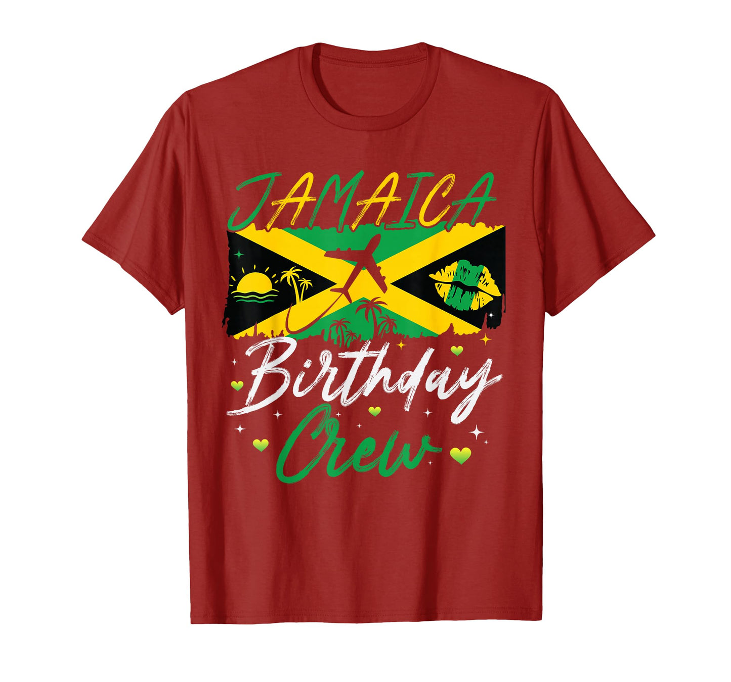 Jamaica Birthday Crew Squad Girls Family Trip 2025 Birthday T-Shirt