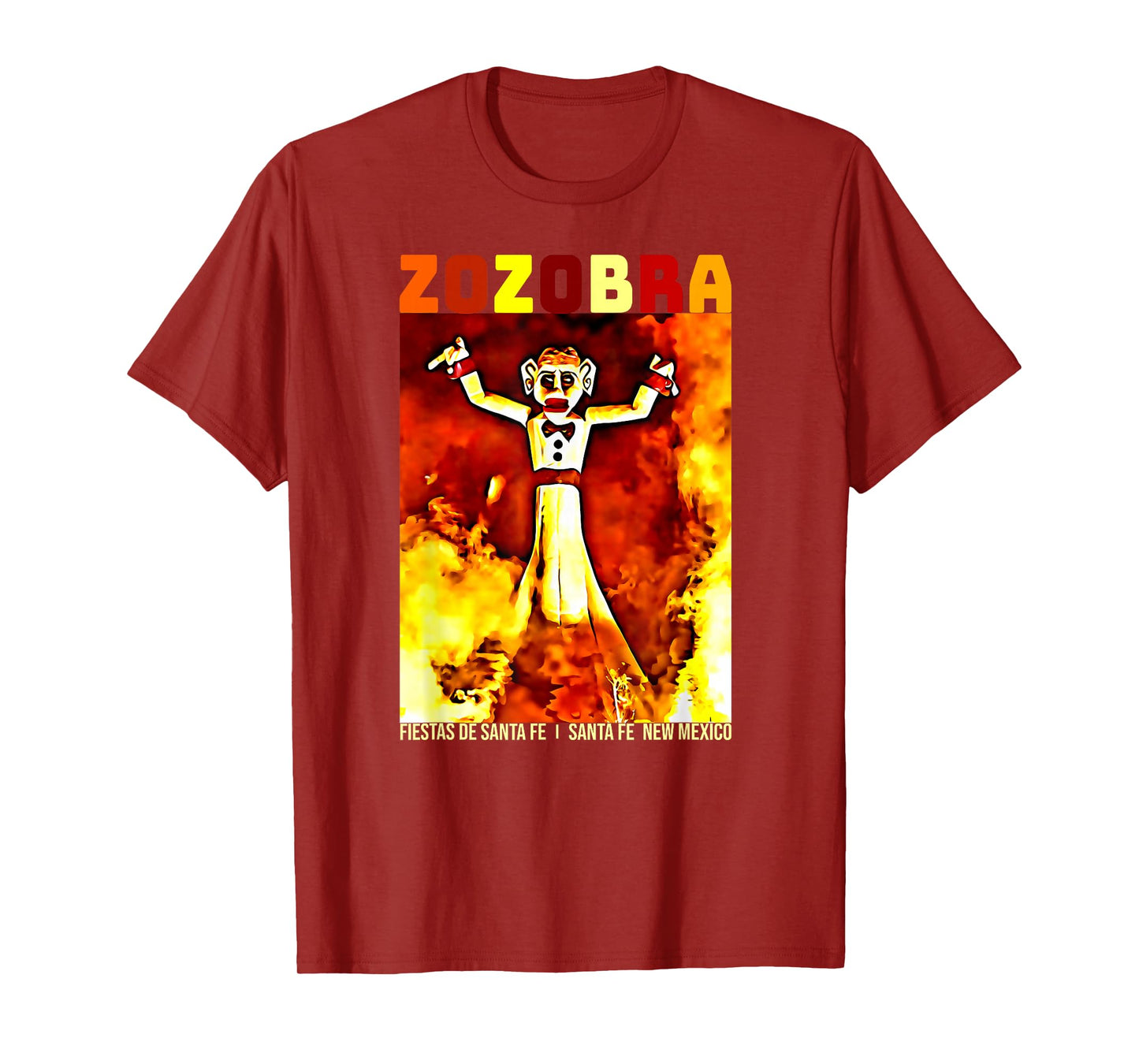 Zozobra Fiestas De Sante Fe New Mexico Old Man Gloom T-Shirt