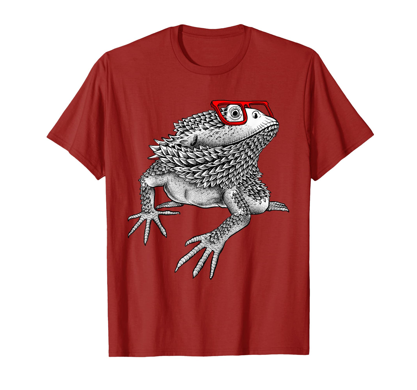 Cool Bearded Dragon For Men Women Reptile Lover Lizard Nerdy T-Shirt