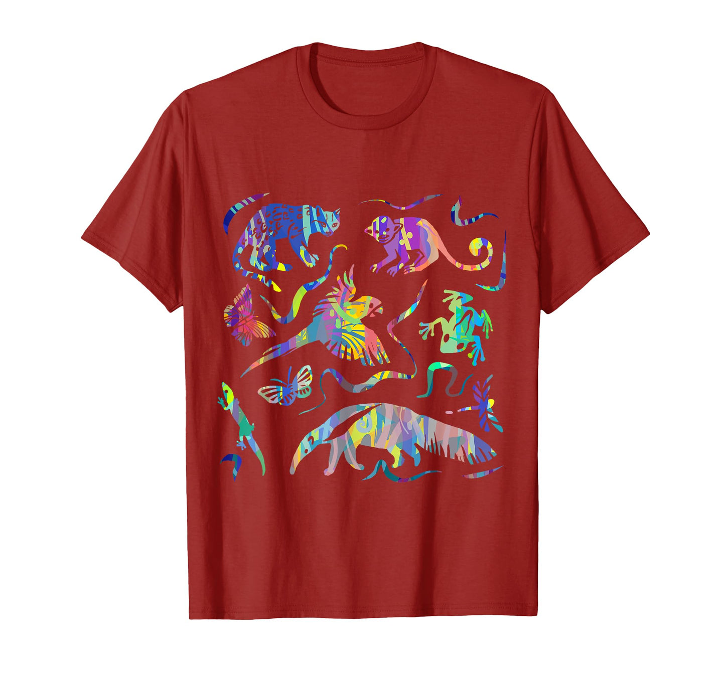 Rainforest Animals and Jungle Wildlife of South America Art T-Shirt
