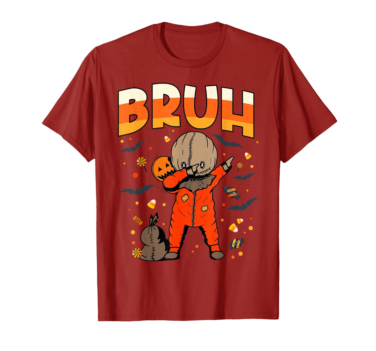 Cute Sam Dabbing Funny Bruh Halloween Costume 2025 T-Shirt