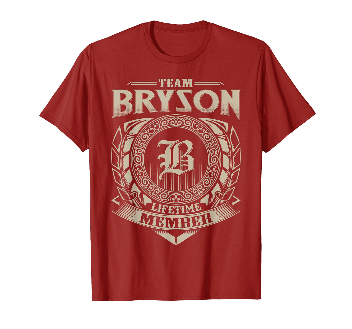 Team BRYSON Lifetime Member Vintage BRYSON Family T-Shirt