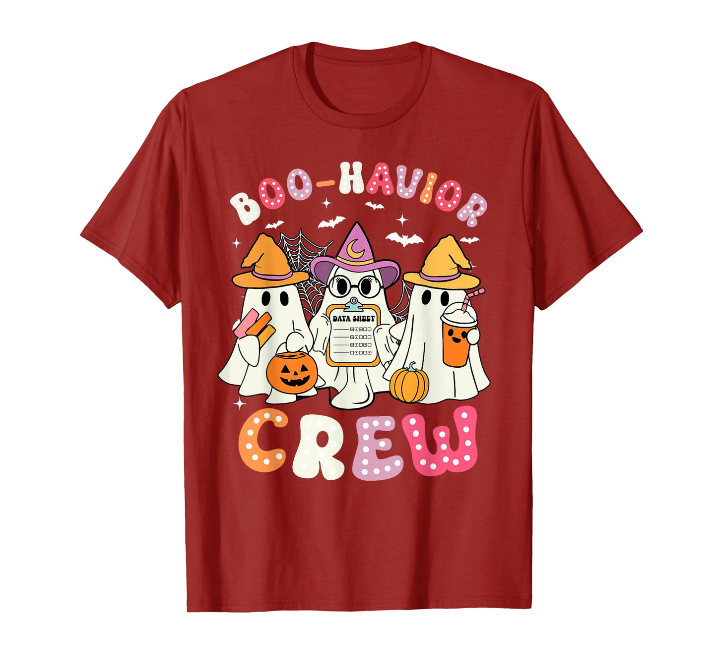 Boo Havior Crew Behavior Analyst Halloween ABA RBT T-Shirt