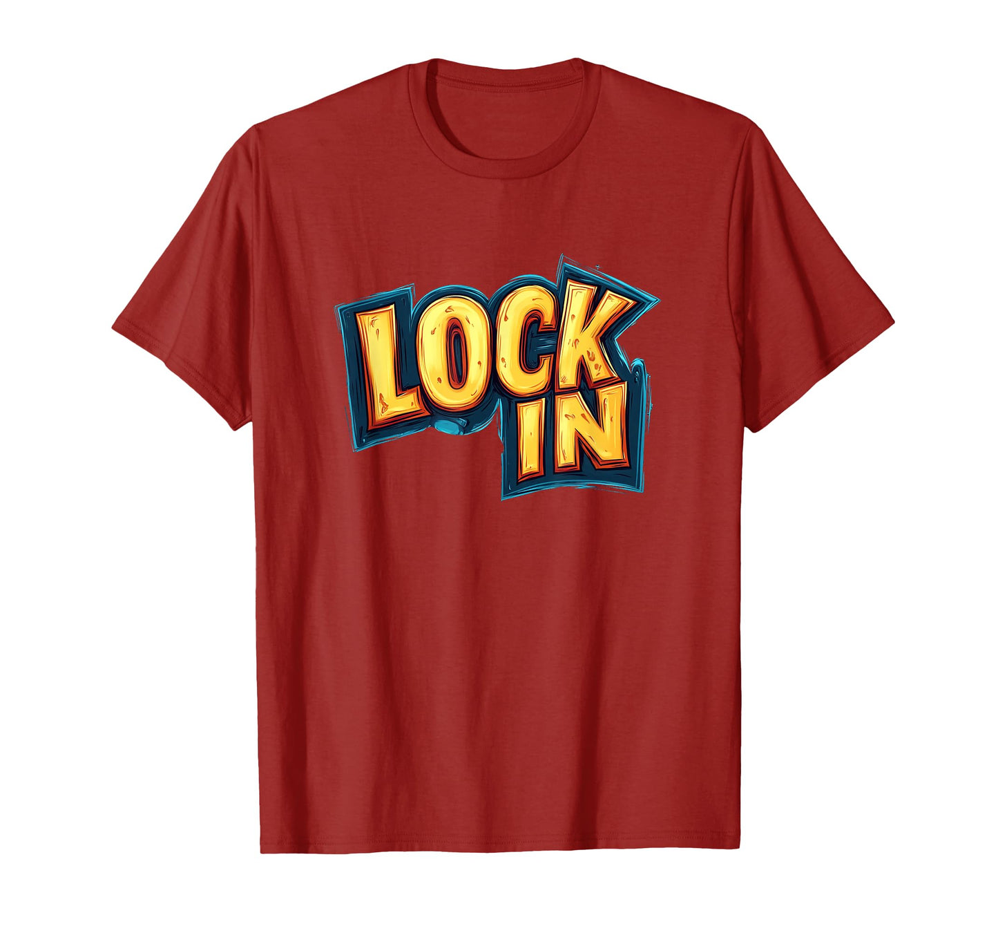 Awesome Lock in Speech Emblem T-Shirt