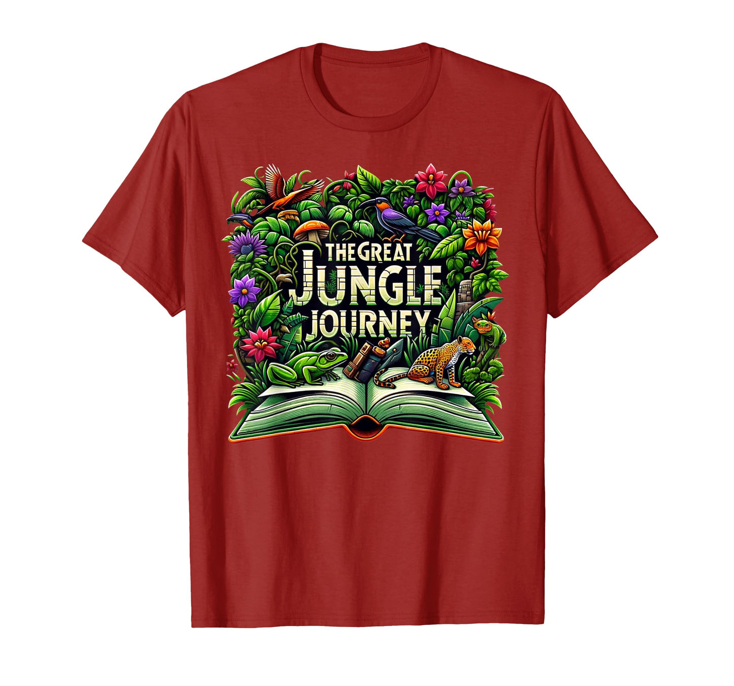 Jungle Journey VBS 2024 Vacation Bible School Summer Camp T-Shirt for Men Women Girls Kids