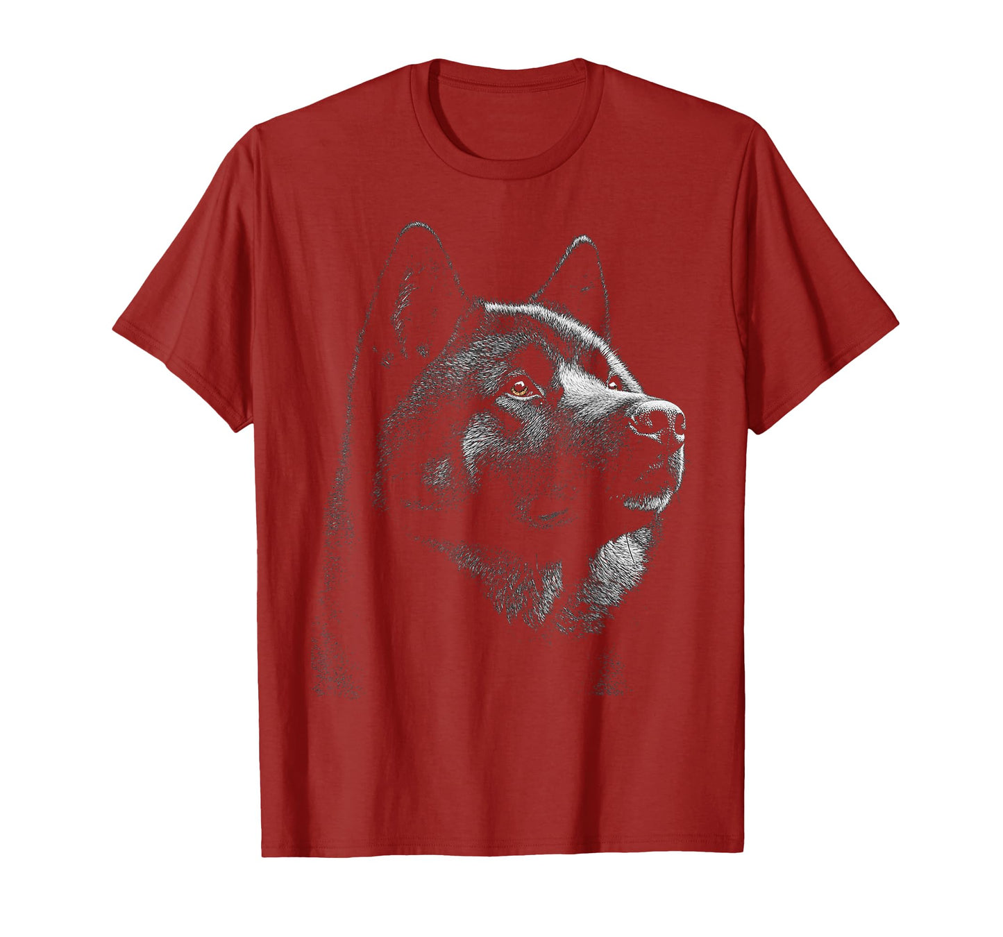 Akita Dog Graphic Pet Illustration Akita T-Shirt
