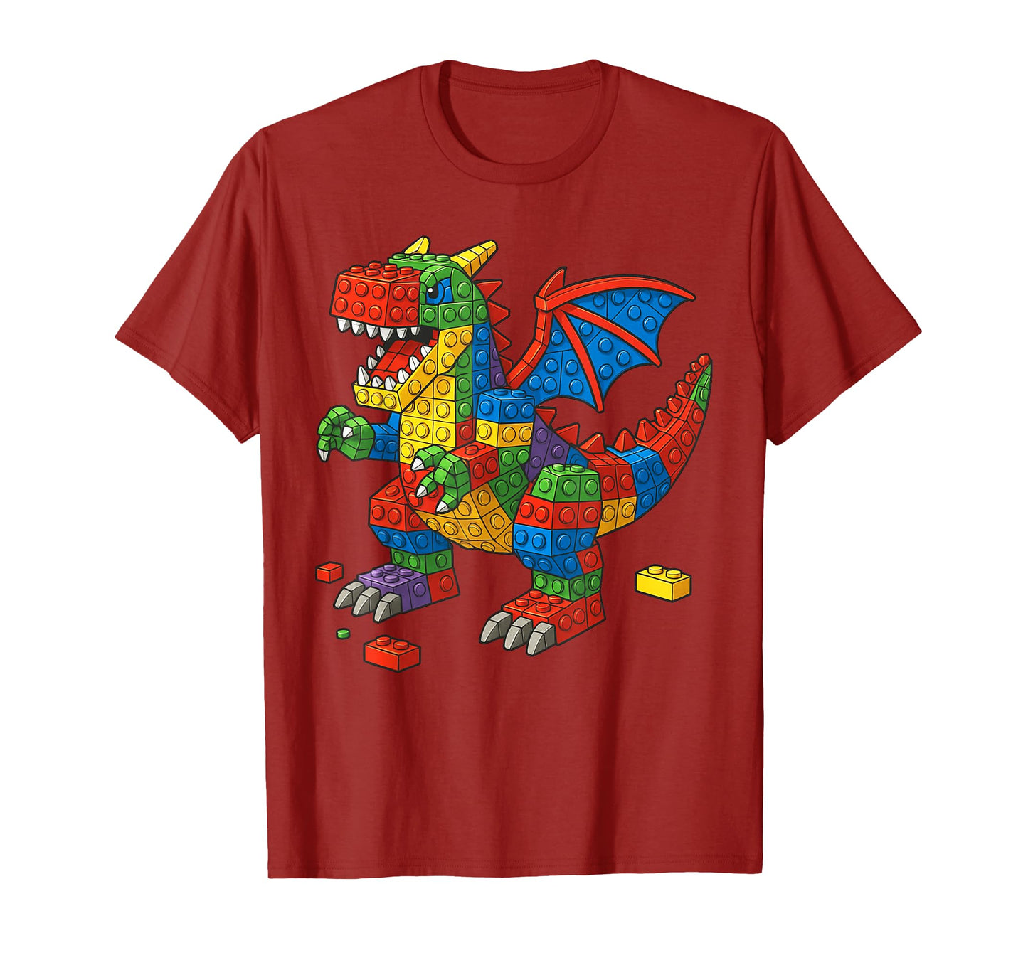 Funny Family Master Builder Building Bricks Blocks Kids Boys T-Shirt