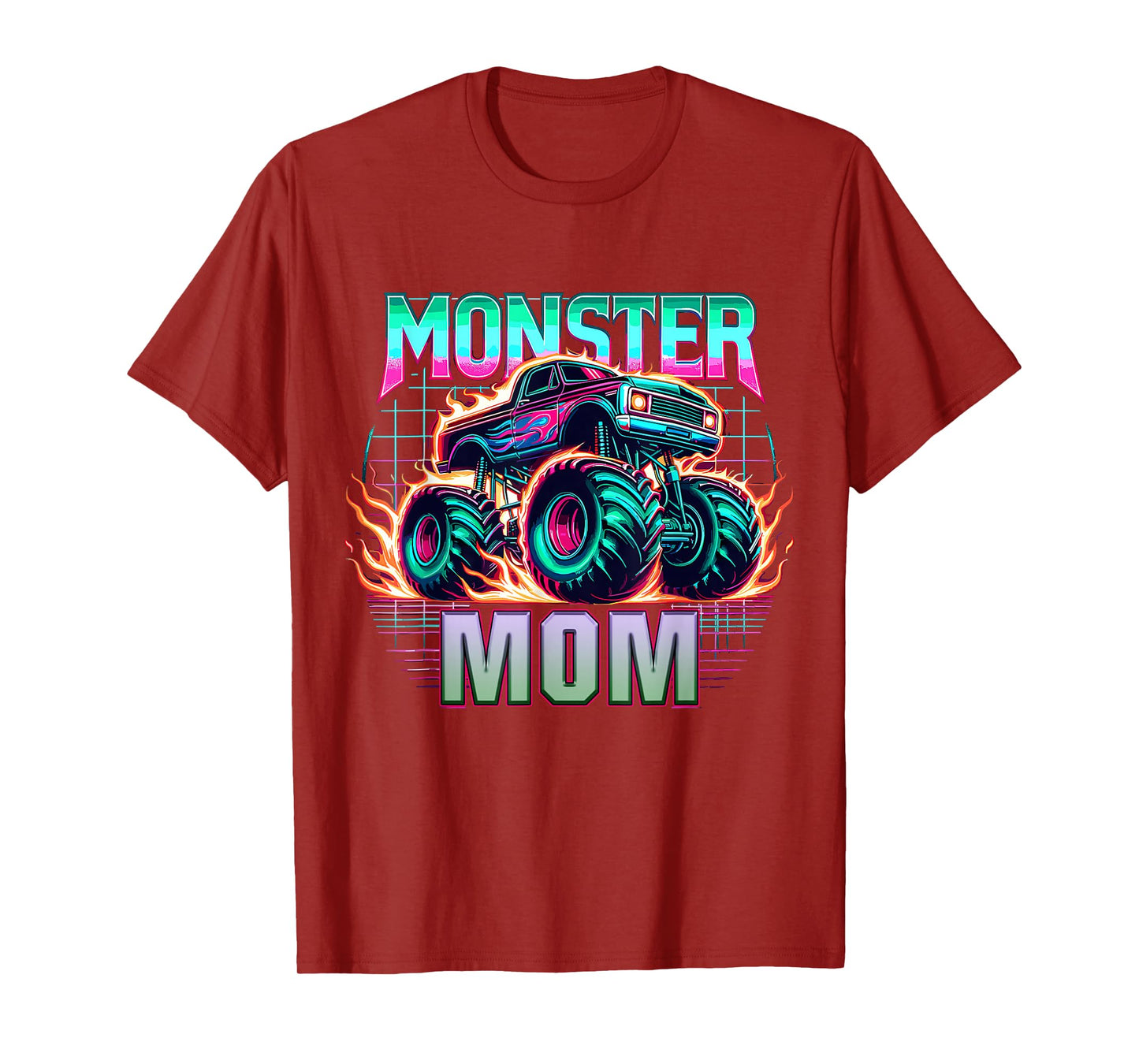 Monster Truck Mom Monster Truck Are My Jam Truck Lovers T-Shirt