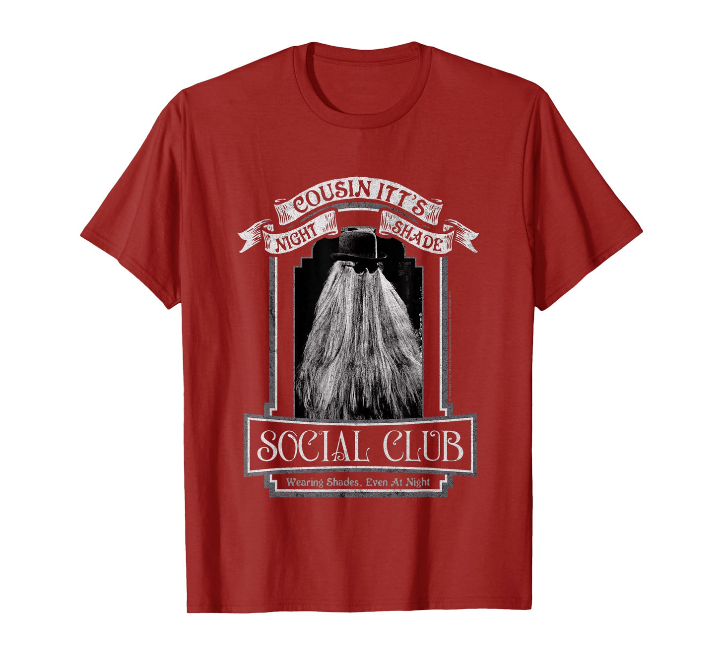 The Addams Family Cousin Itt's Night Shade Social Club T-Shirt