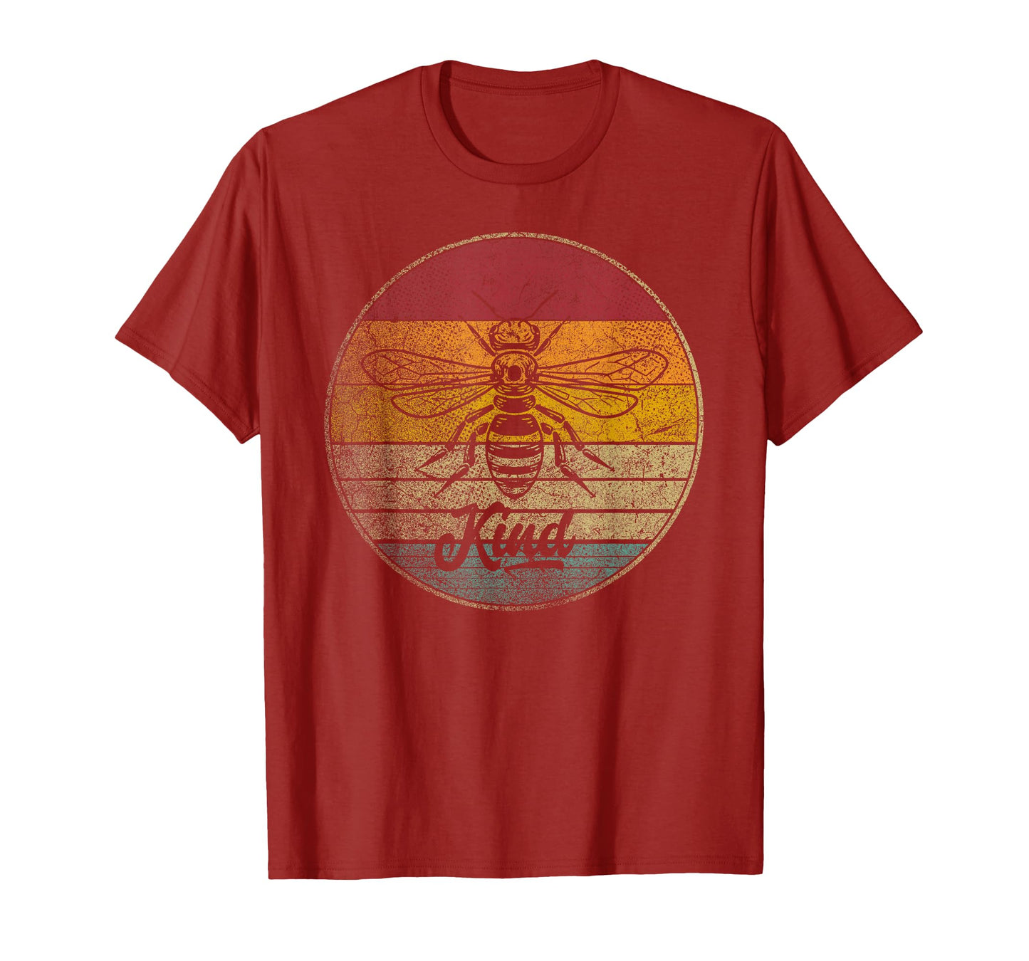 Bee Be Kind - Vintage Love Women Kids Men Retro Graphic Cool T-Shirt