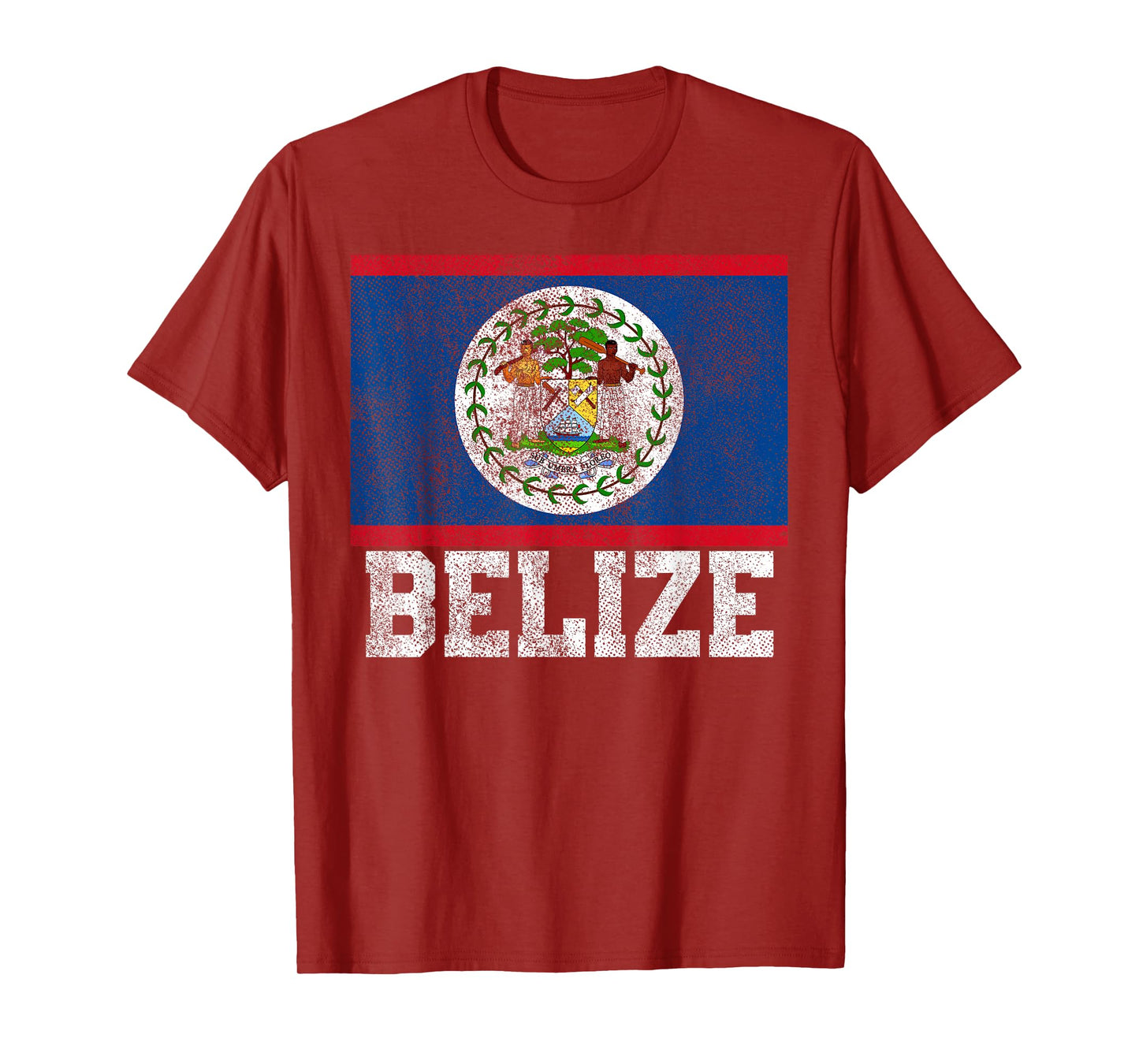 Belize Flag National Pride Roots Country Nation Souvenir T-Shirt
