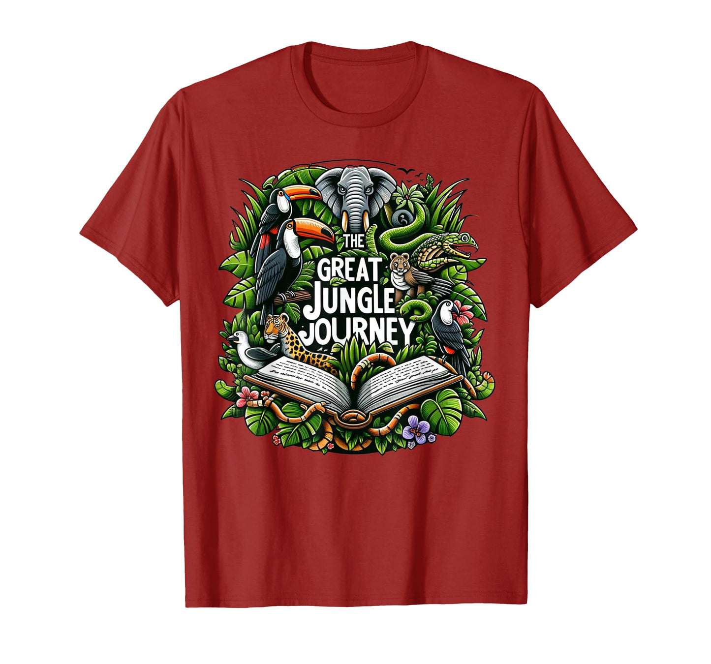 Jungle Journey VBS 2024 Vacation Bible School Summer Camp T-Shirt